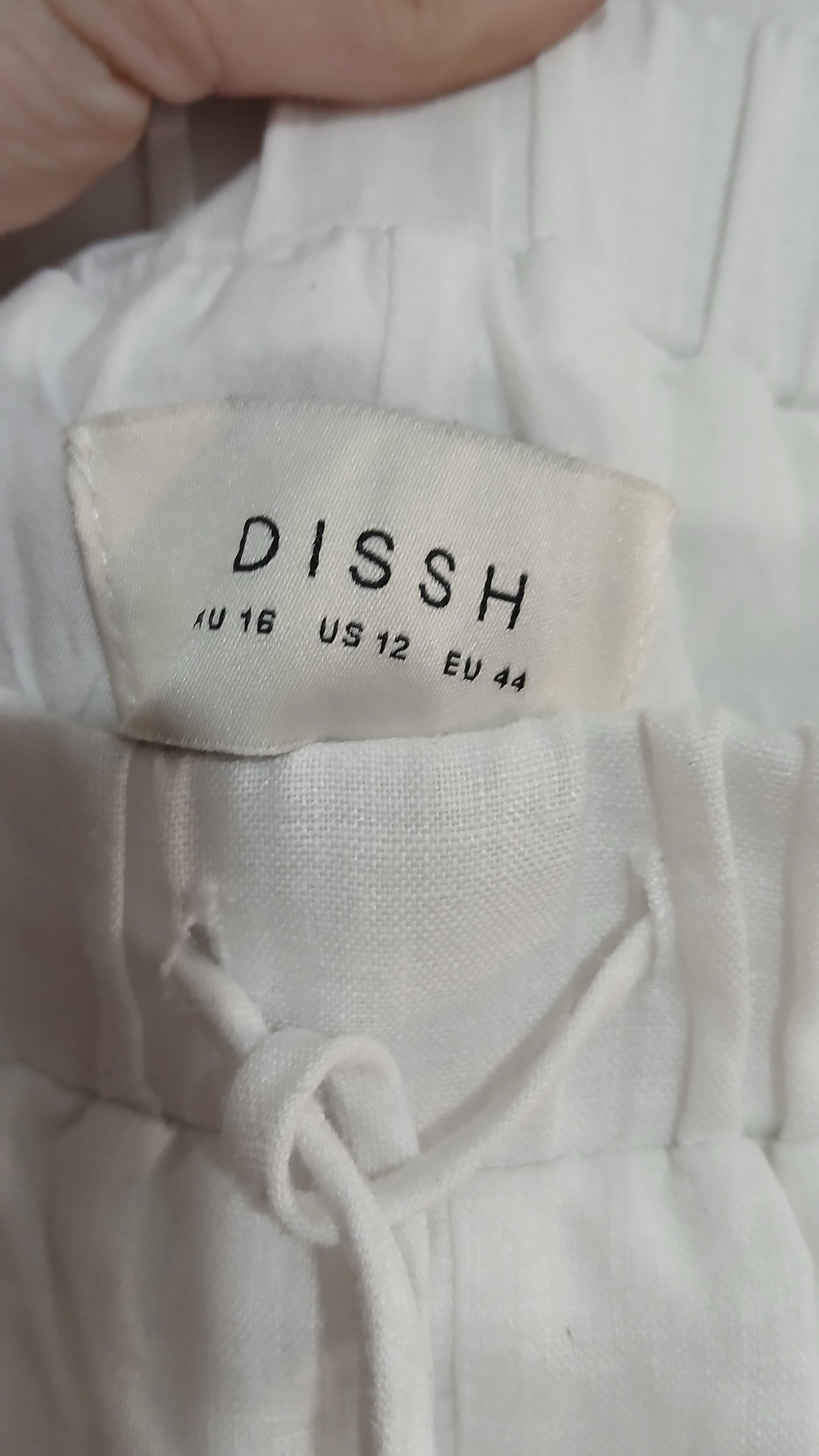 (16) Dissh | White Pants
