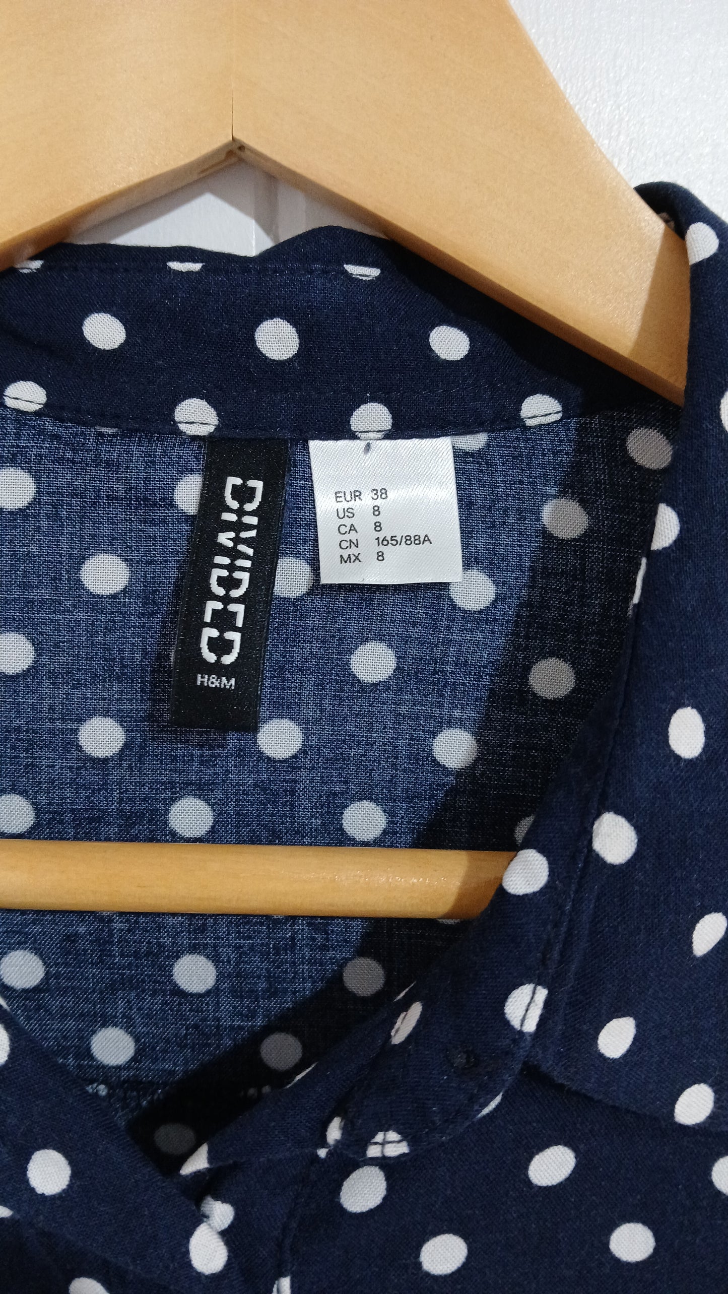 (8) H&M | Dot L/S Blouse