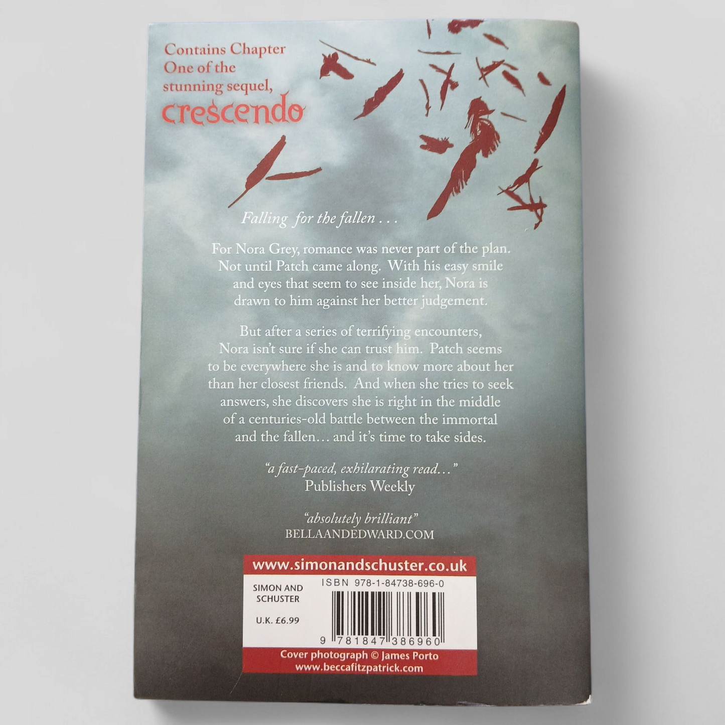 Hush, Hush Series by Becca Fitzpatrick | Novel | set of 3
