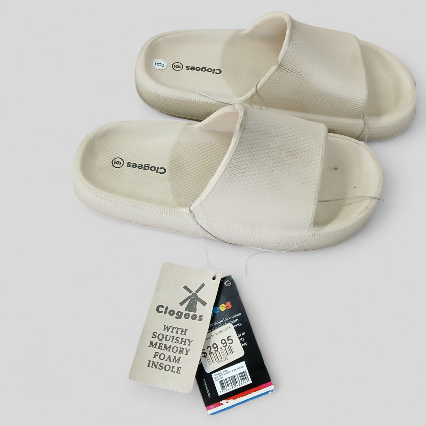 (6) BNWT | Clogees Cream