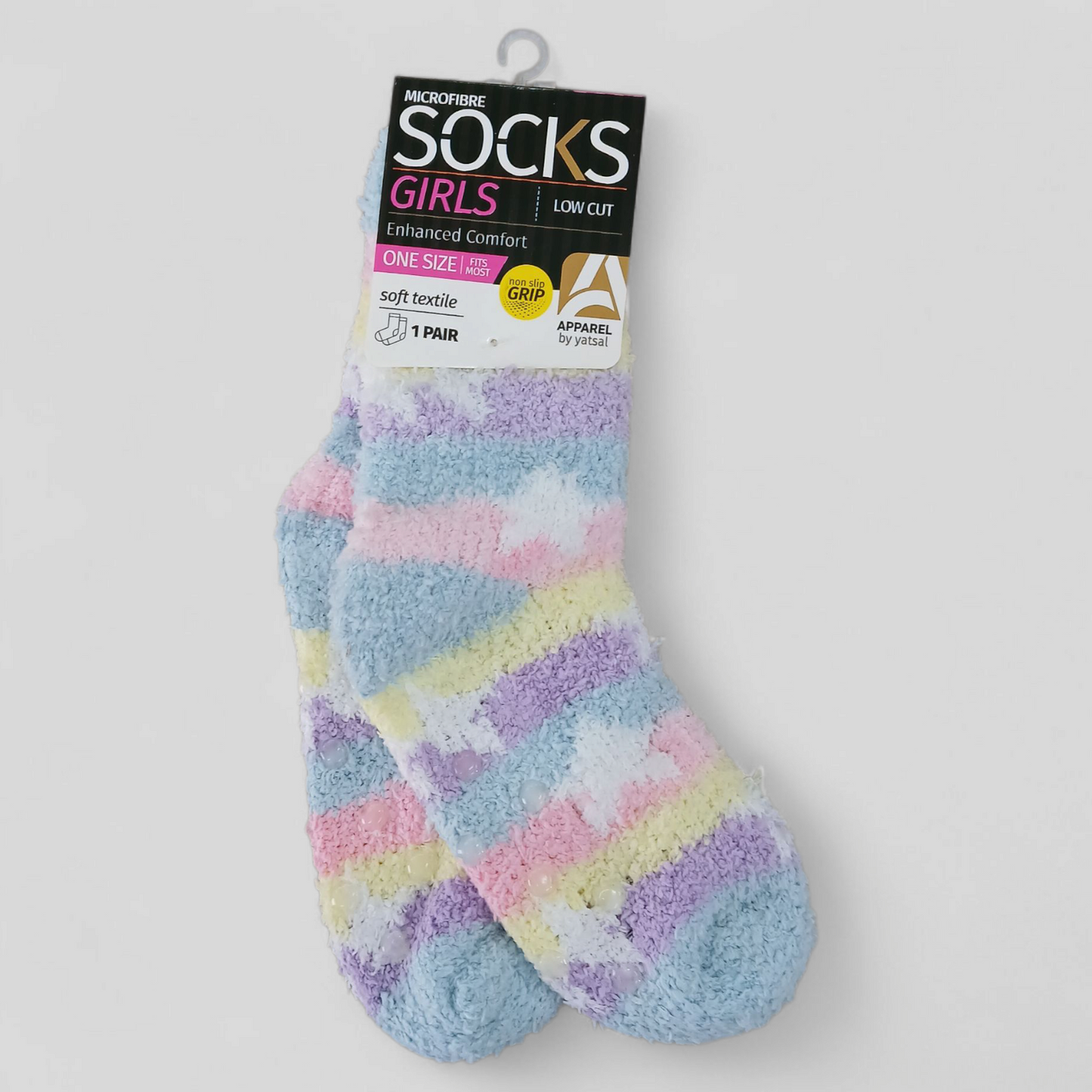 SOCKS GIRLS MICROFIBRE Assorted