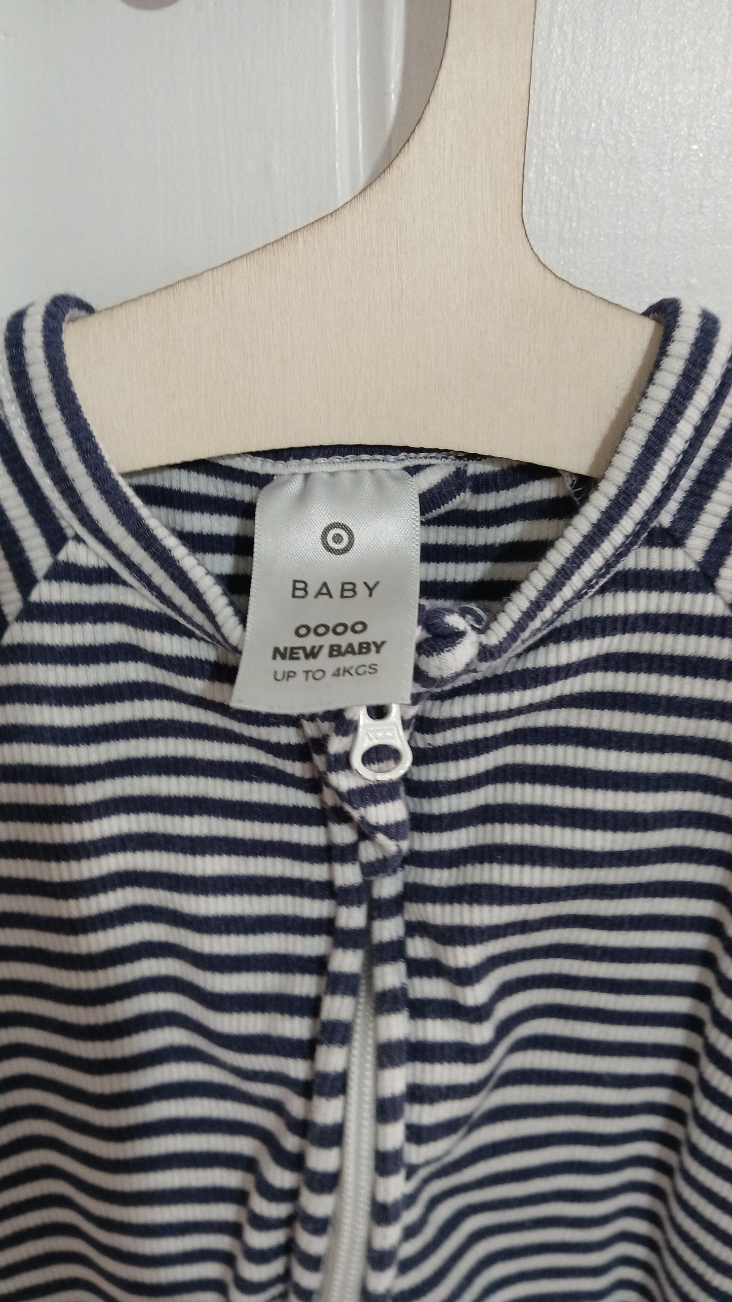 (0000) Target | Striped LS Onesie