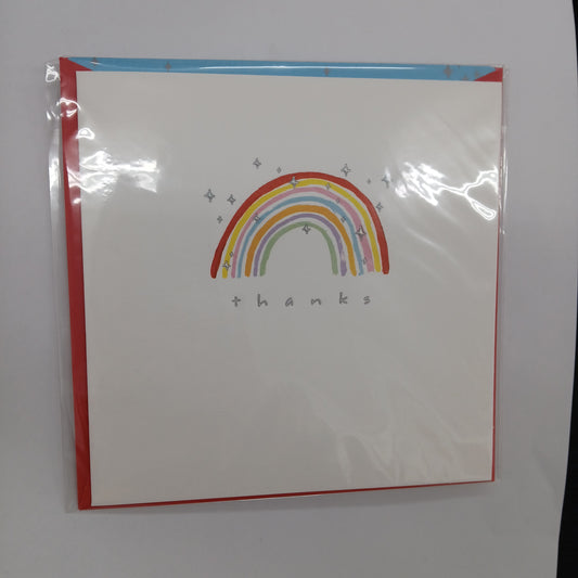 Thank you Card | Rainbow
