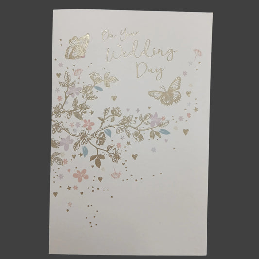 Wedding Card | On Your Wedding Day | Butterfly