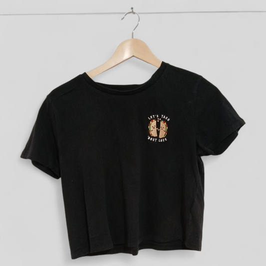(M) Jay Jays | Lets Taco 'Bout Love | Crop Tee