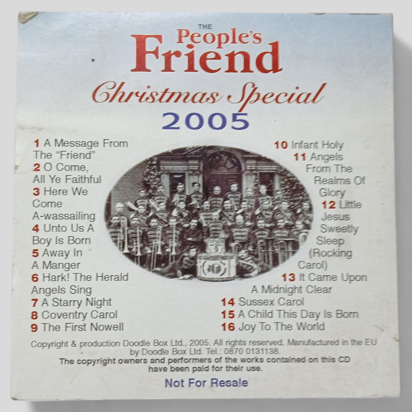 CD - The People's Friend Carol Concert