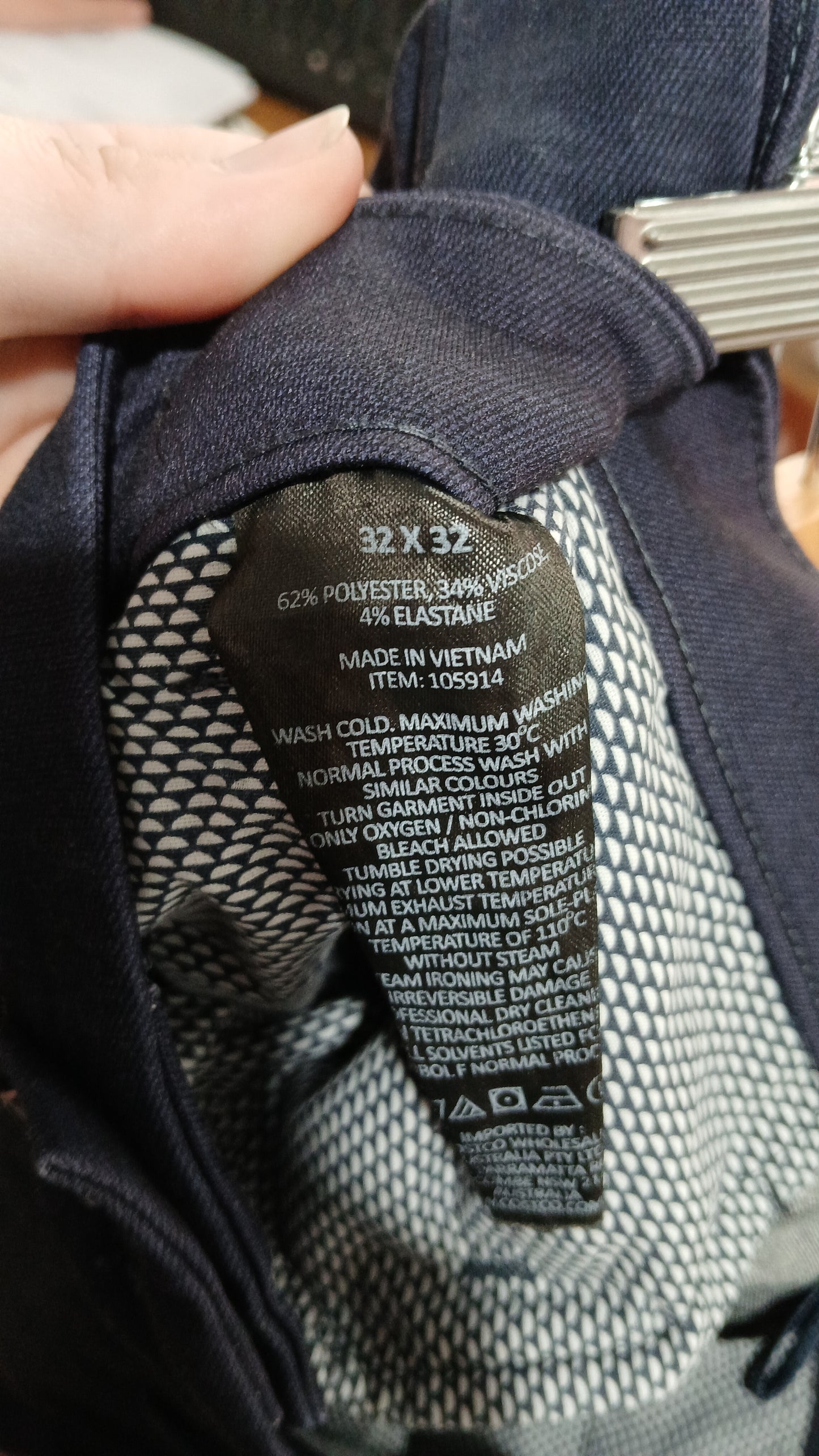 (32x32) English Laundry | Navy Pants