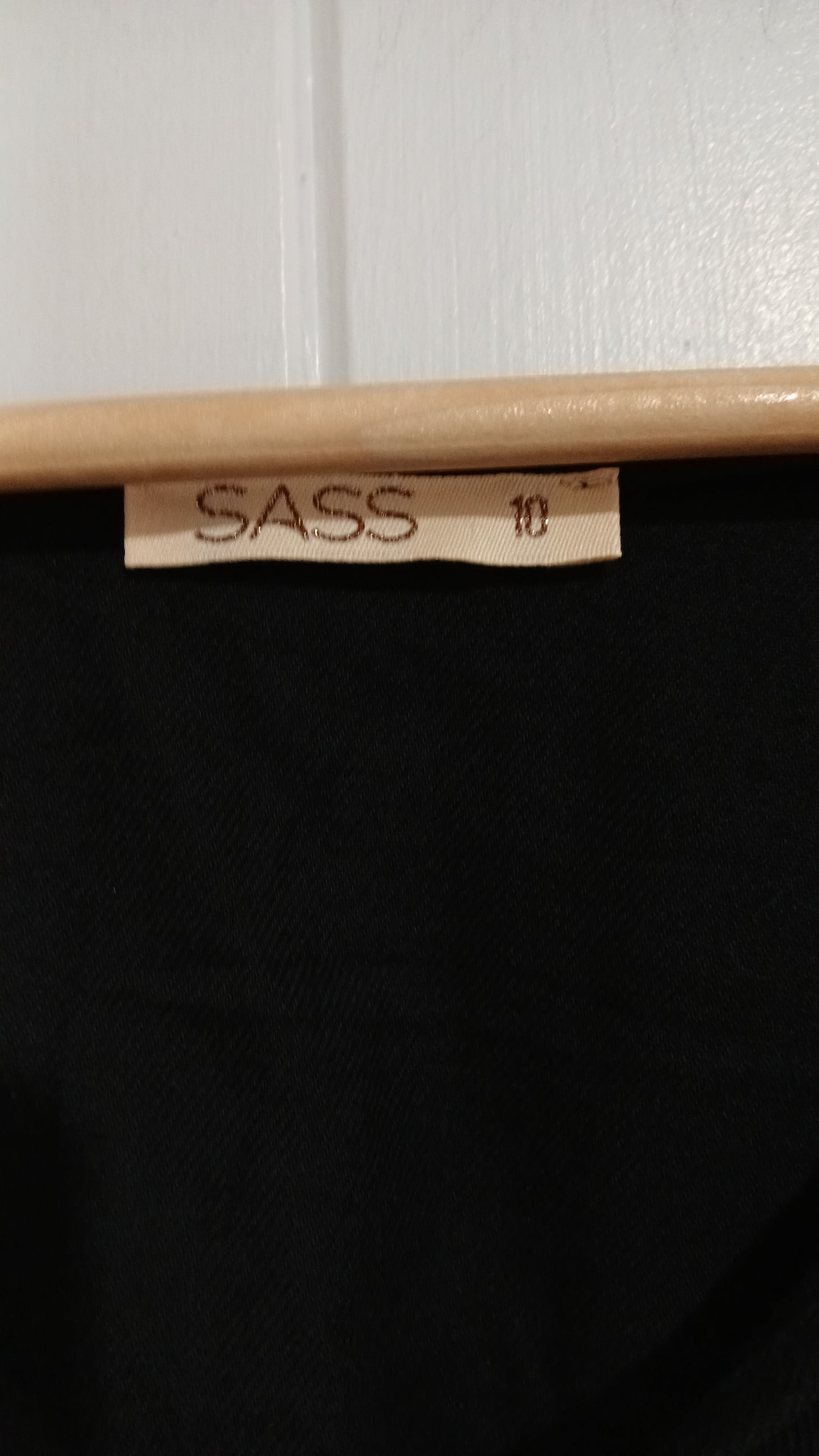 (10) Sass | LS Black Dress