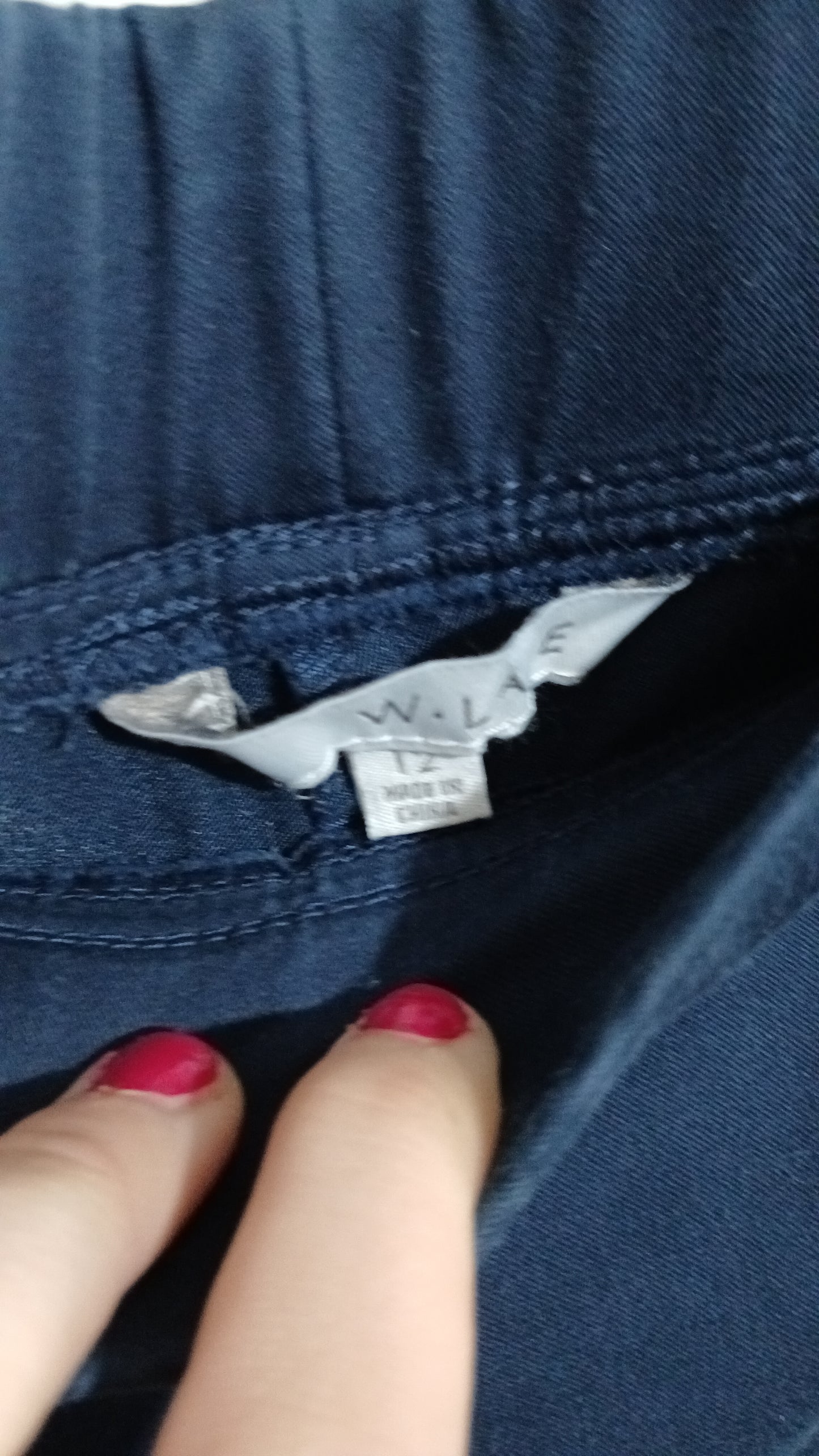 (12) W Lane | Navy Shorts