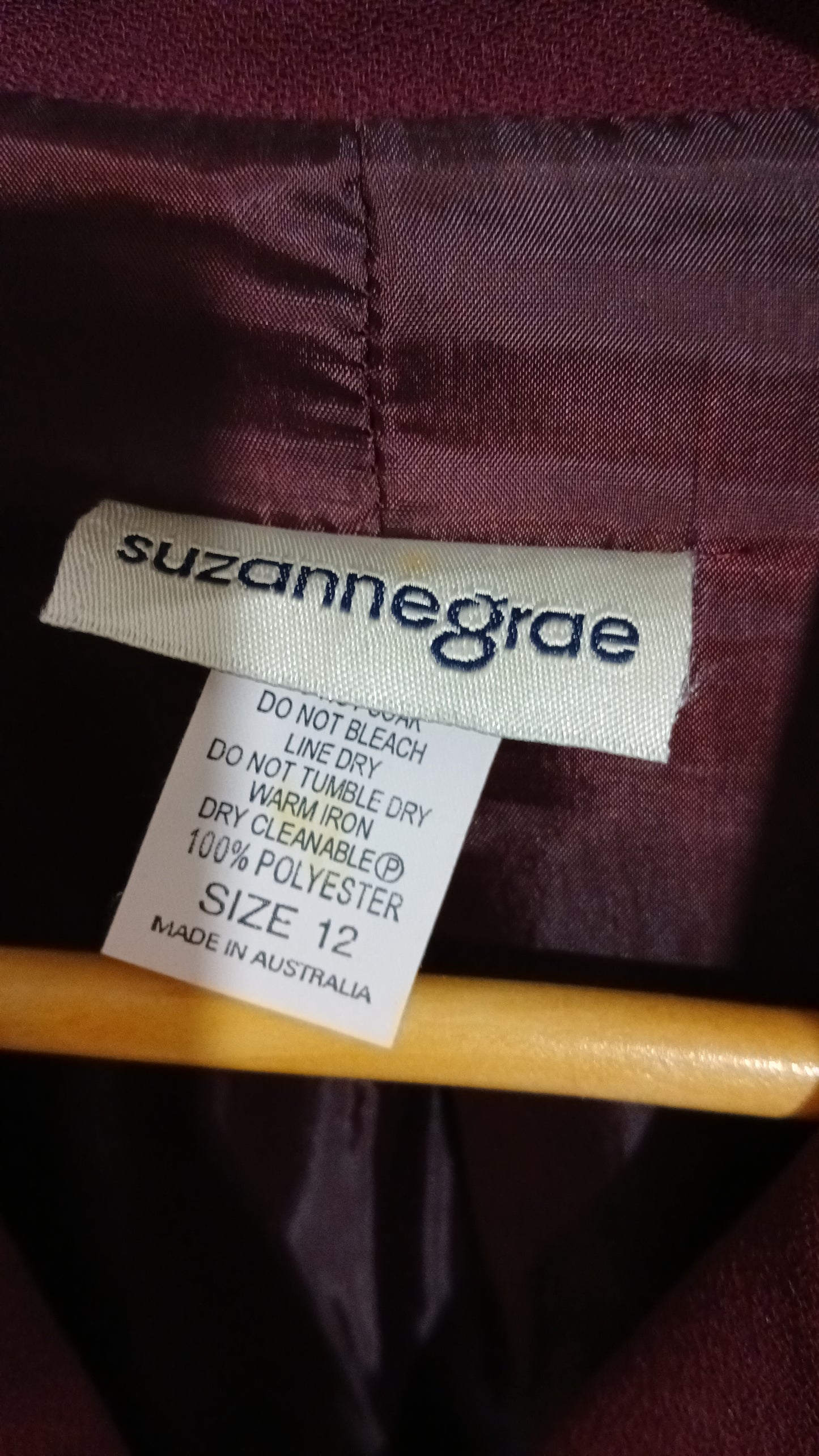 (12) Suzannegrae | Maroon Blazer