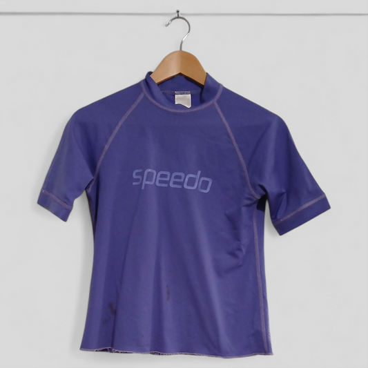 (14JNR) Speedo | Purple Rashie