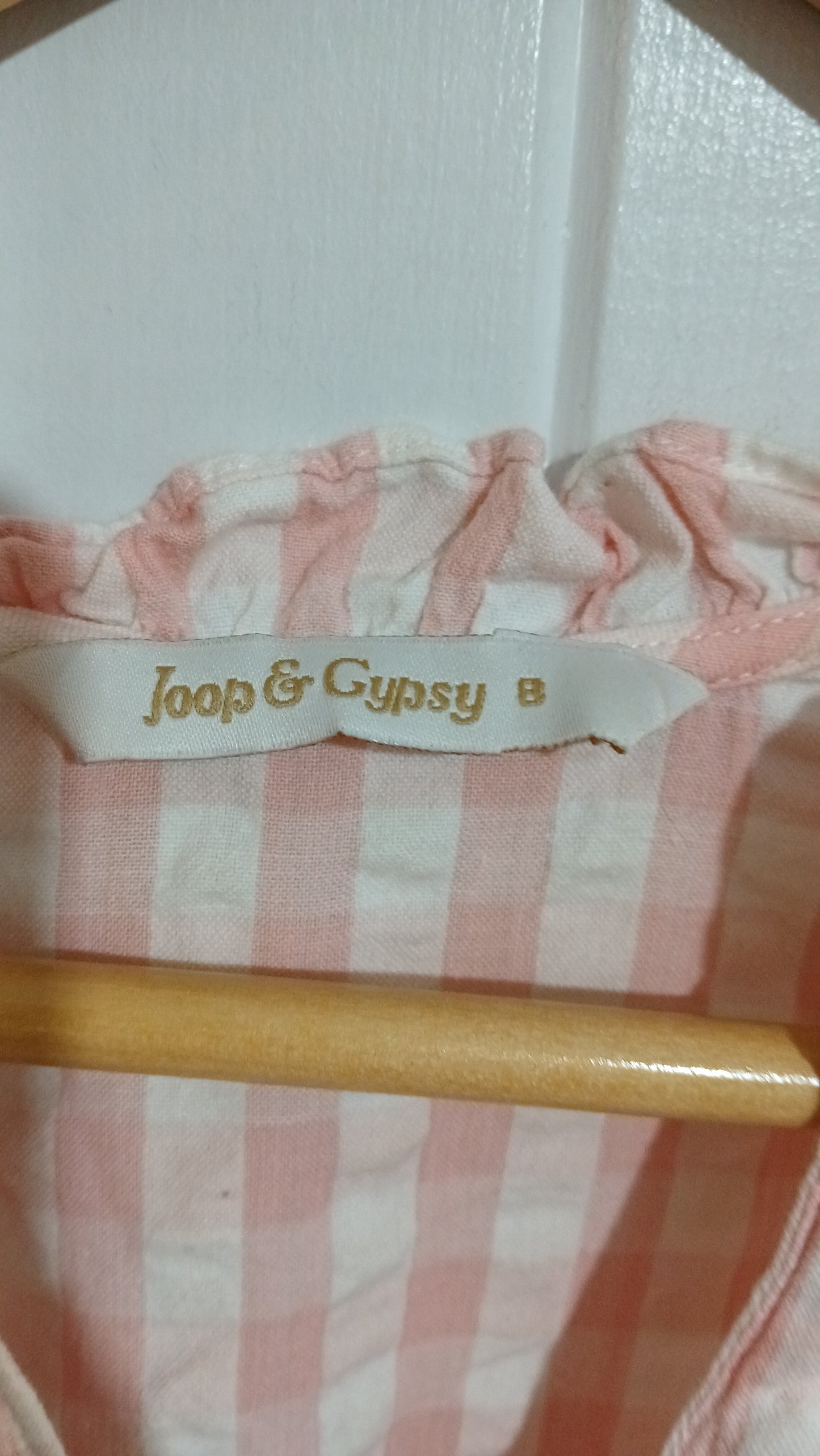 (8) Joop & Gypsy | Pink Gingham Sleeved Dress