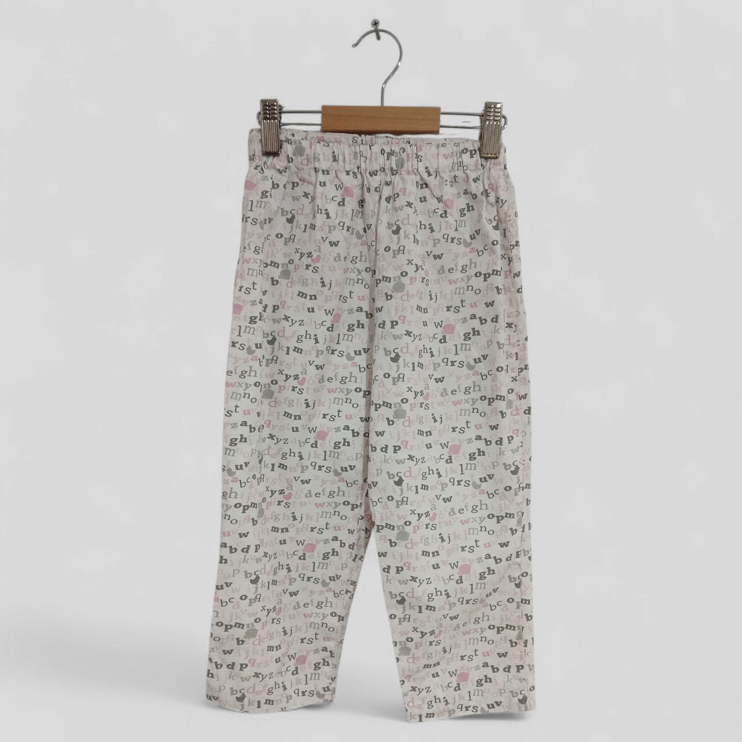 (2JNR) Alphabet PJ Pants Cotton
