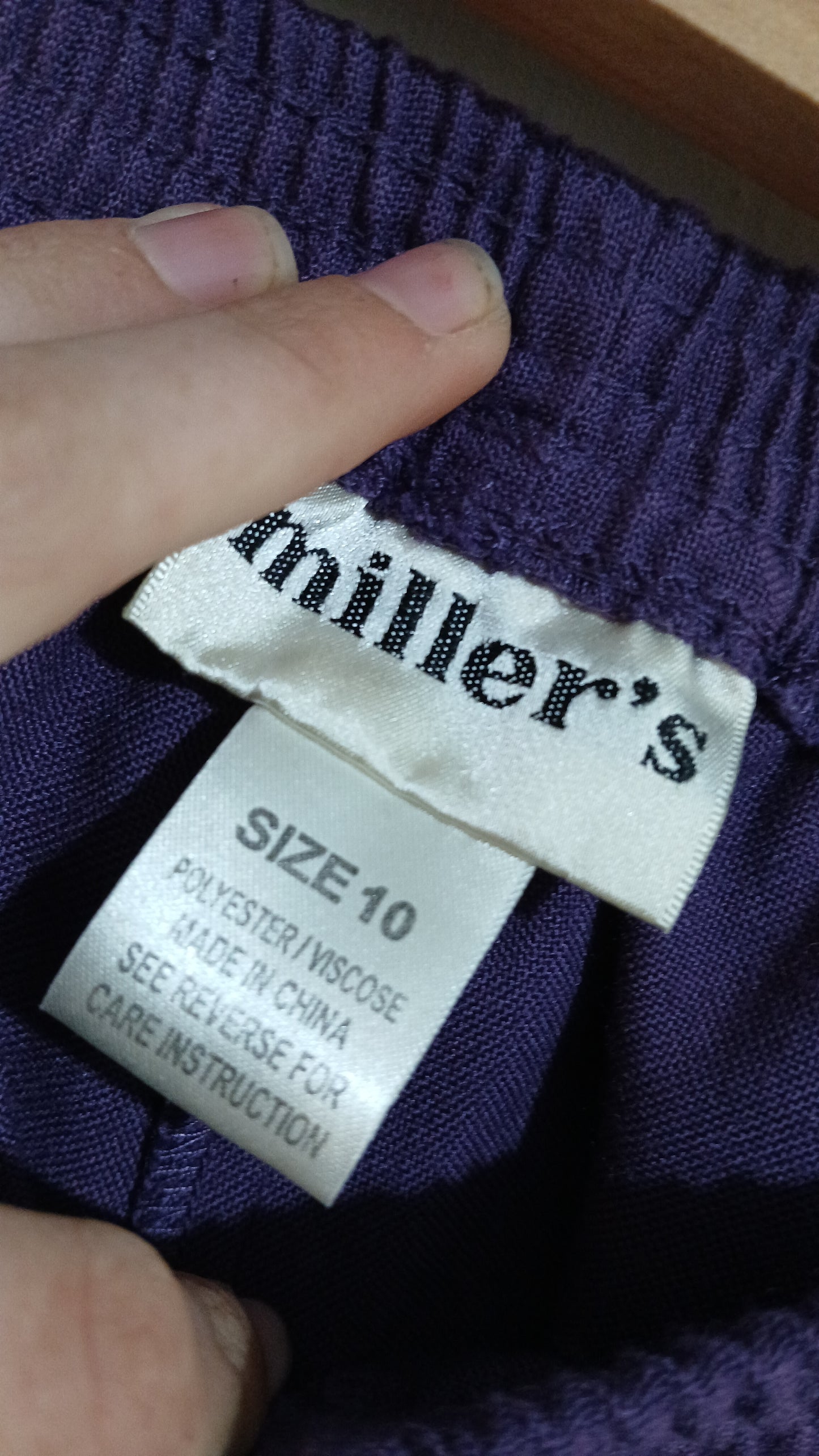(S) Millers | Purple Blouse Pants Set
