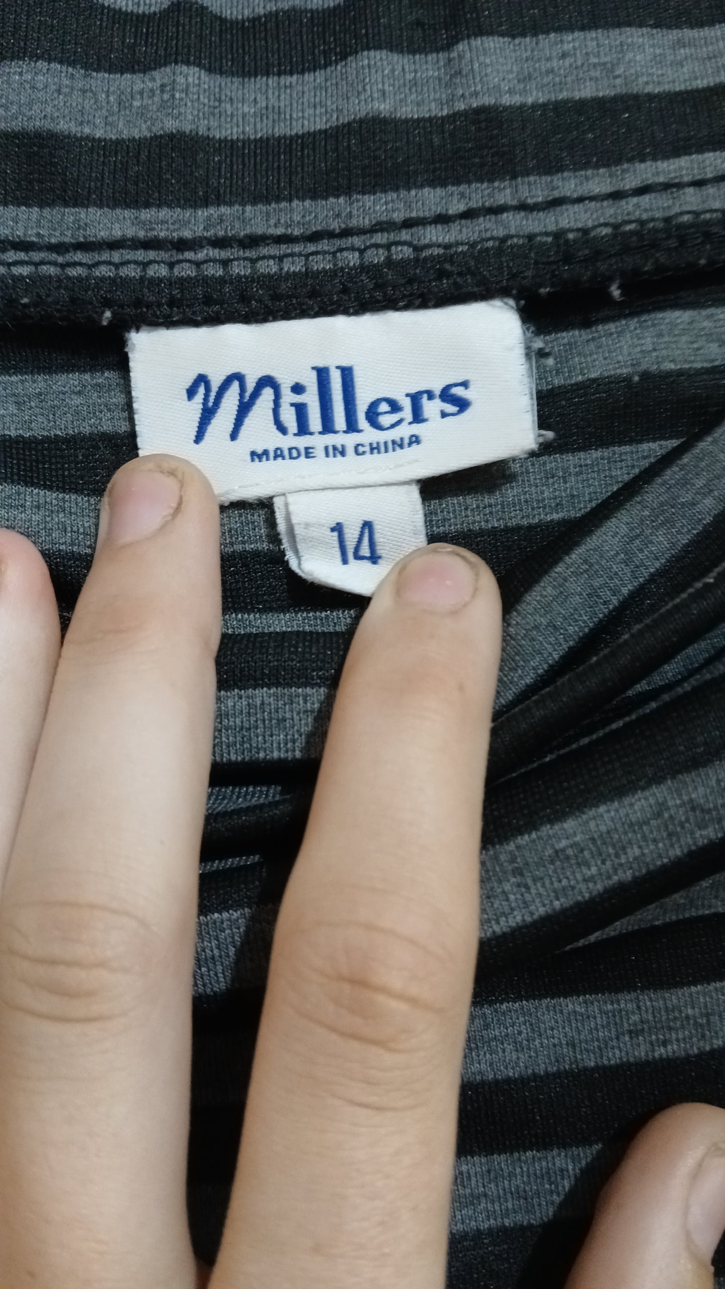 (14) Millers | Striped Skirt