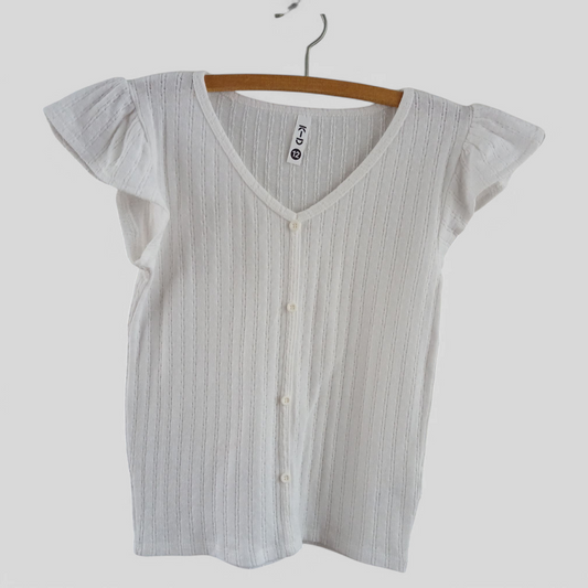 (12) K-D | White Blouse