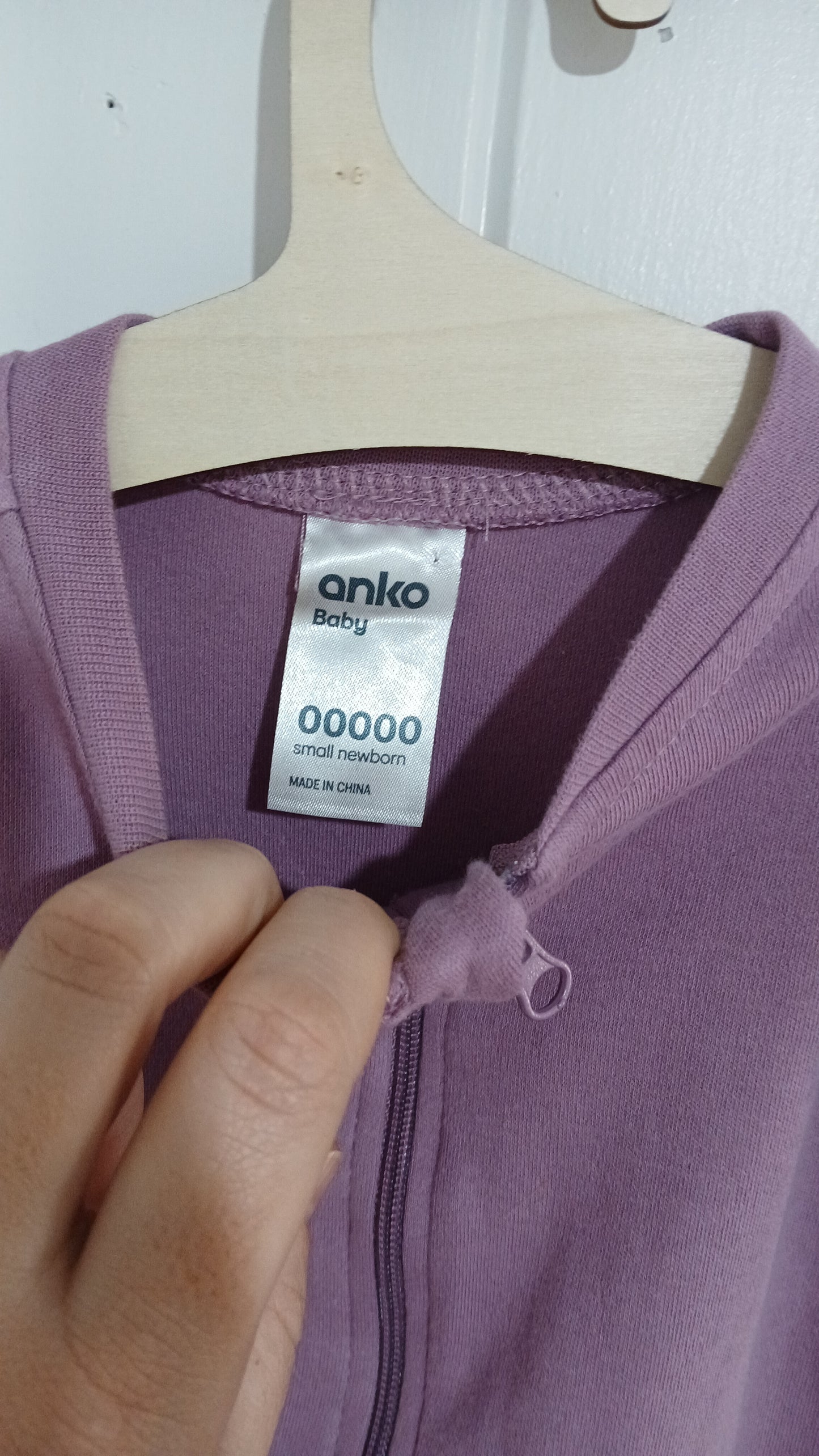 (00000) Anko | Purple L/s Onesie