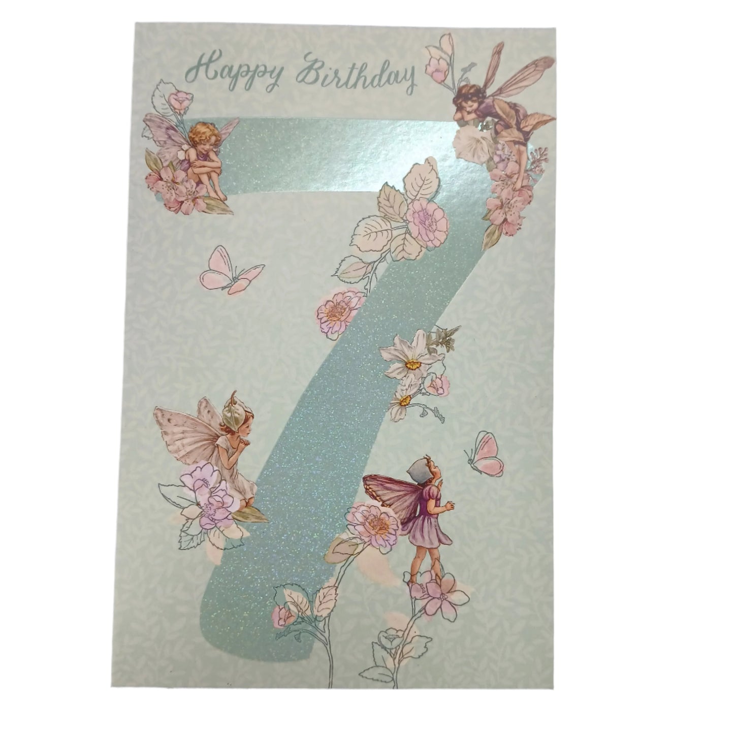 Birthday Card | 7th Girl/Flower Fairires age 7
