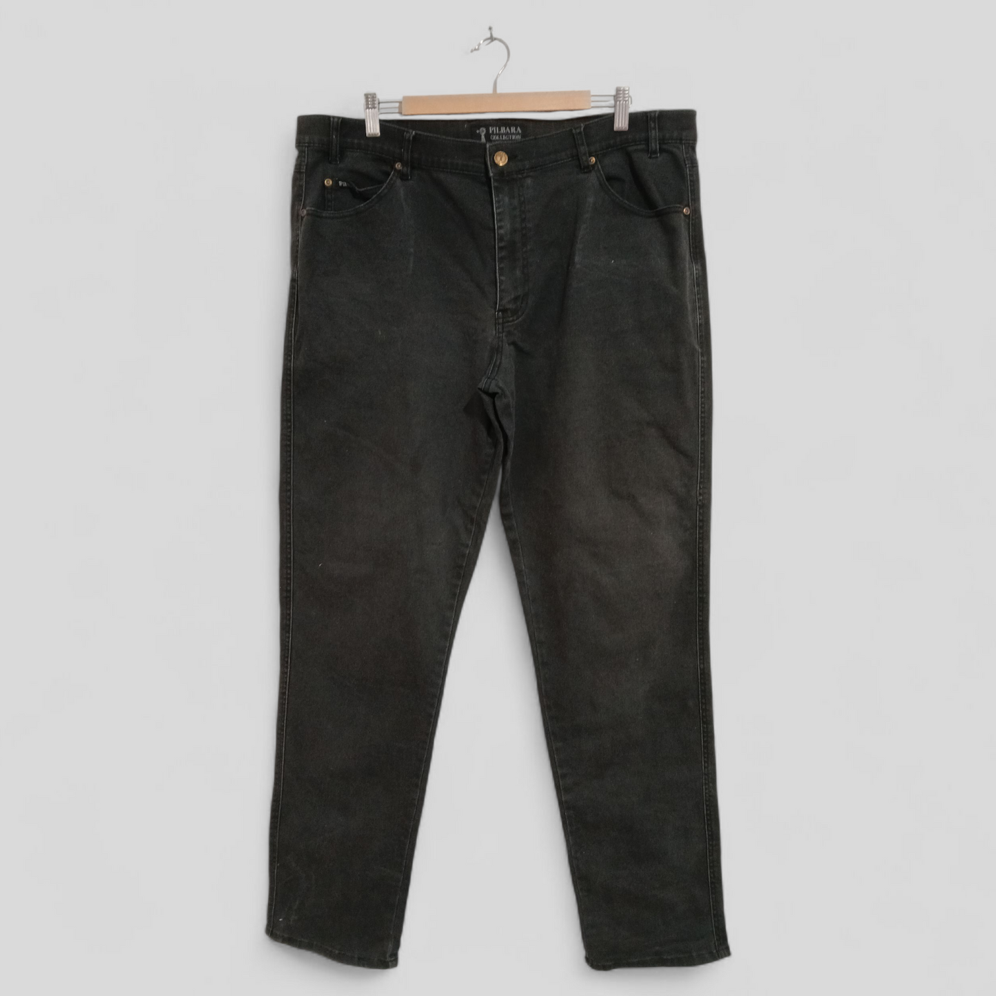 (102R) Pilbara | Black Pants