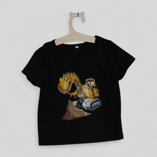 (2JNR) Shein | Dino Digger Tee