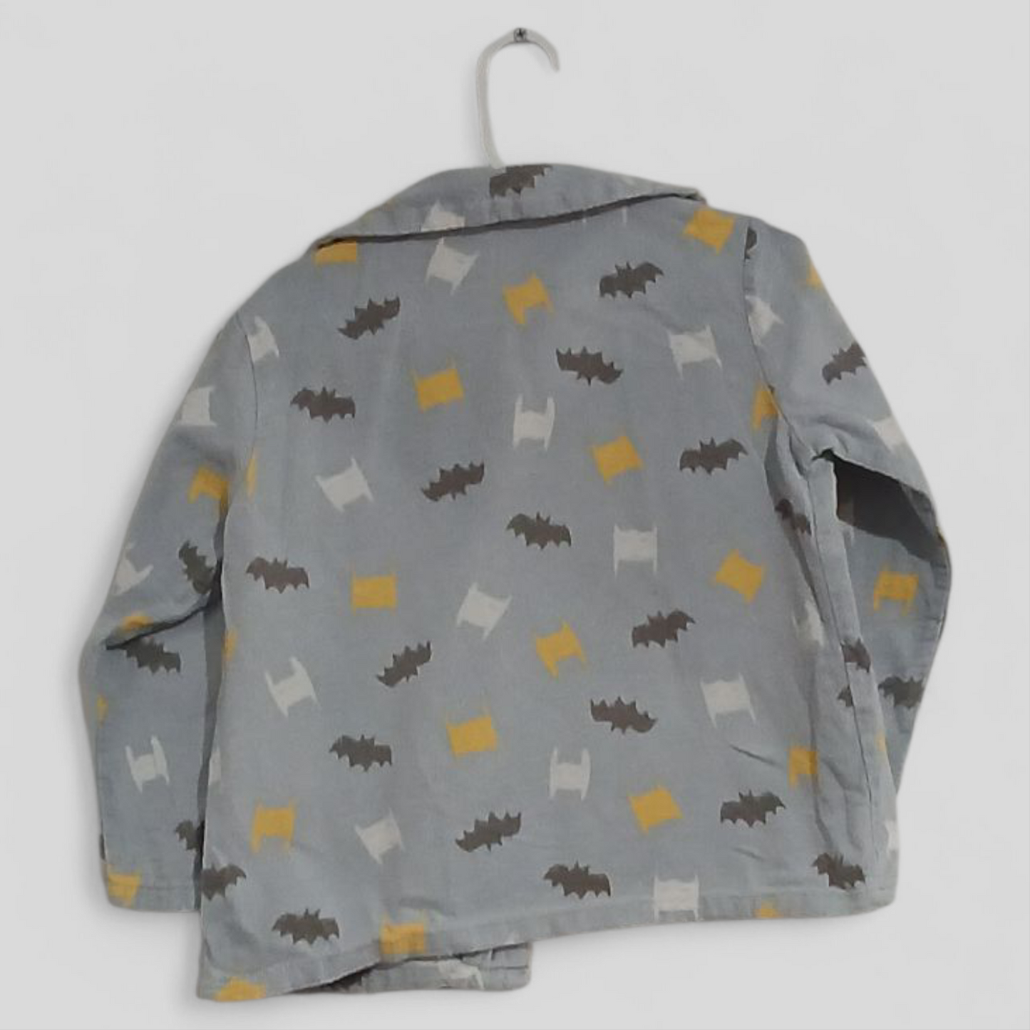 (4JNR) Batman Flanellette PJ Shirt