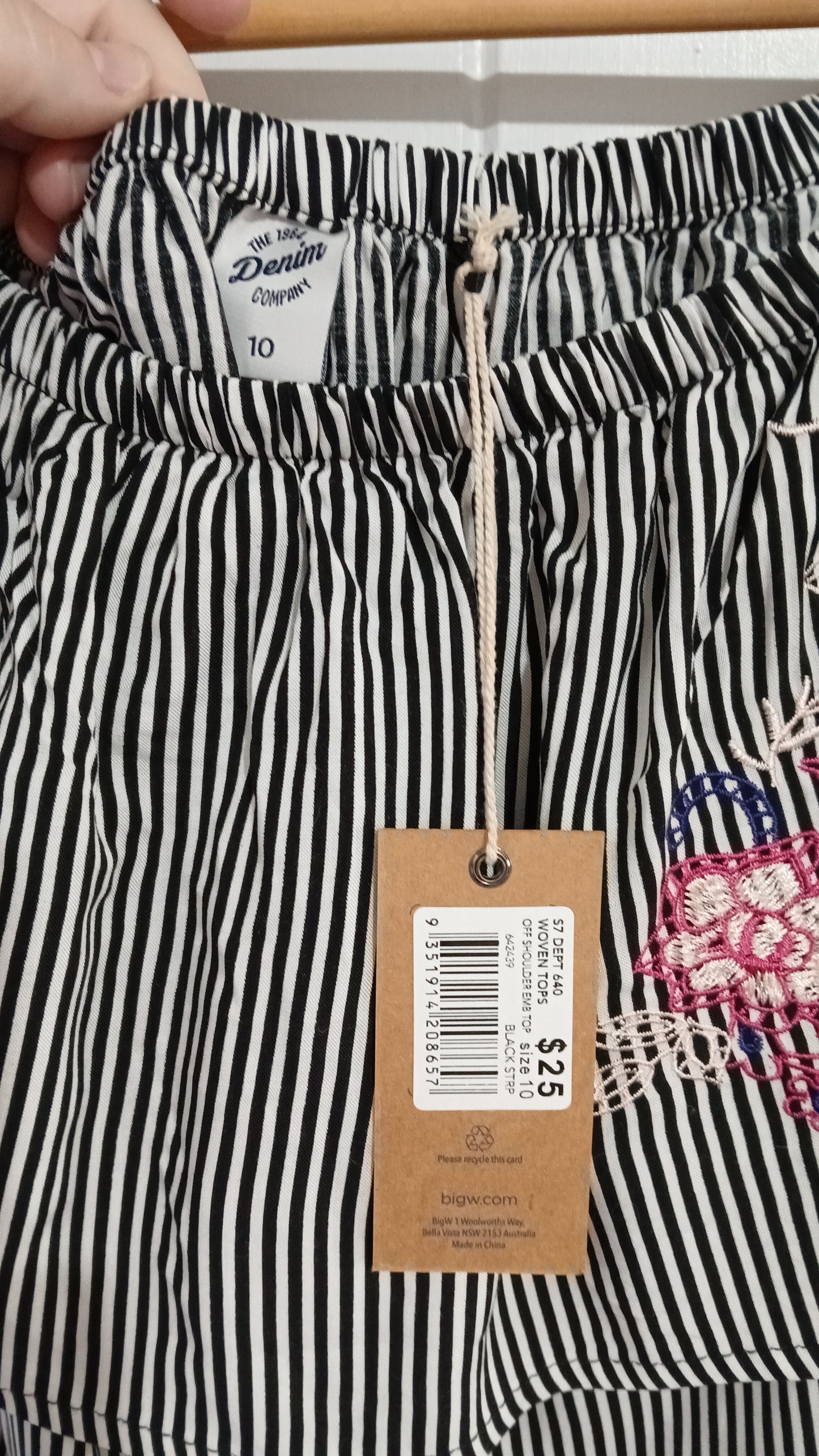 (10) BNWT | Big W | Striped Blouse