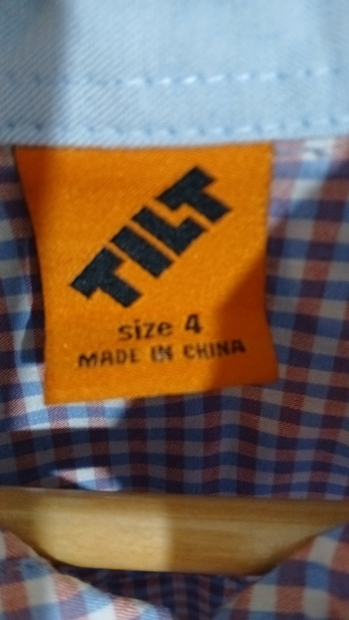 (4JNR) Tilt | Check LS Shirt