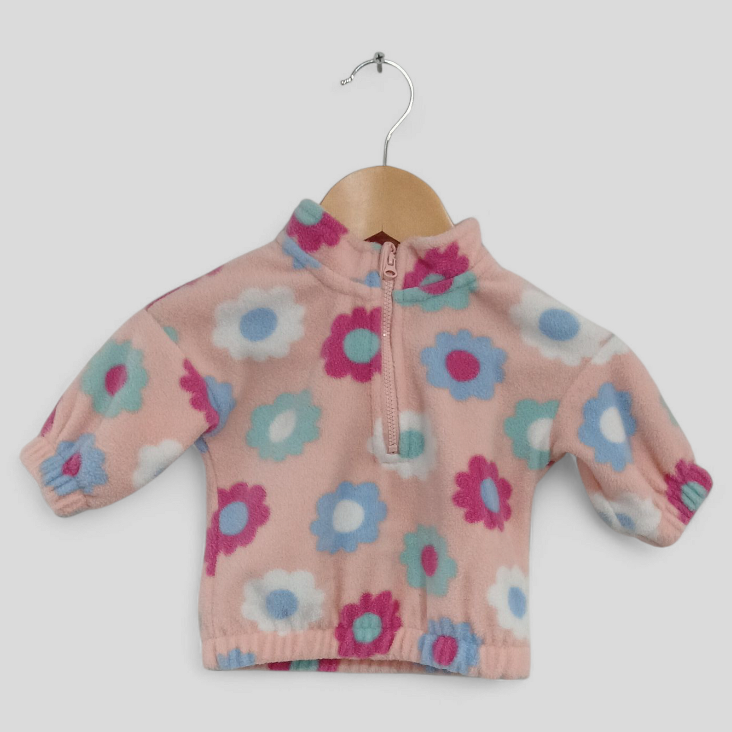 (000) Dymples | Fleece Jumper Flower