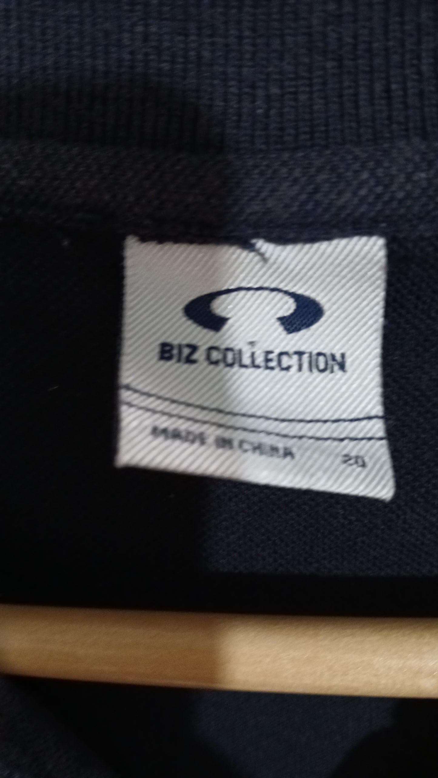 (20) Biz Collection | Navy Polo