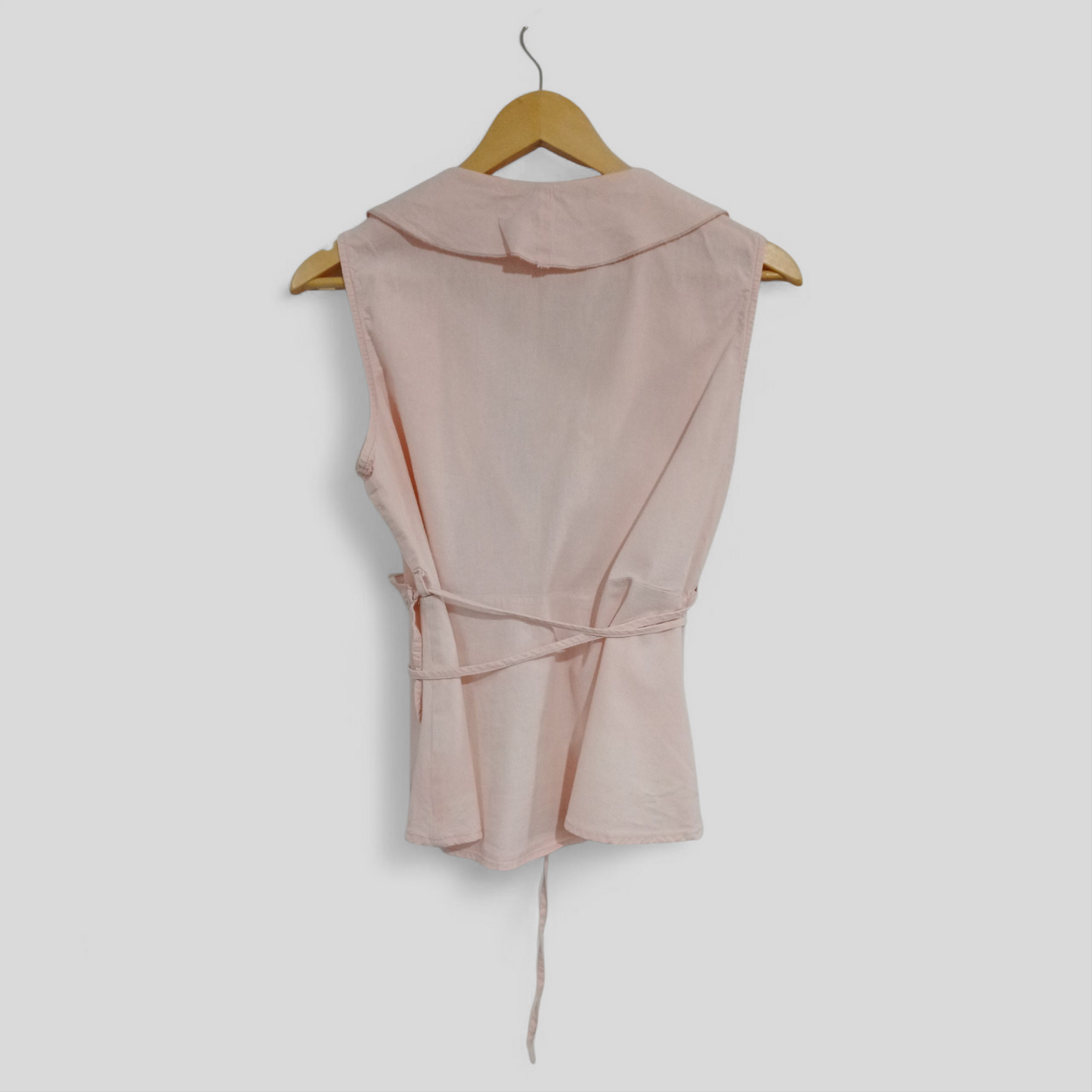 (8) Pink Wrap Blouse