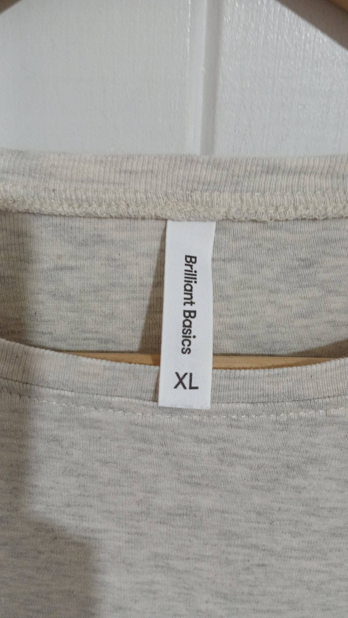 (XL) Brilliant Basics | Beige LS Shirt