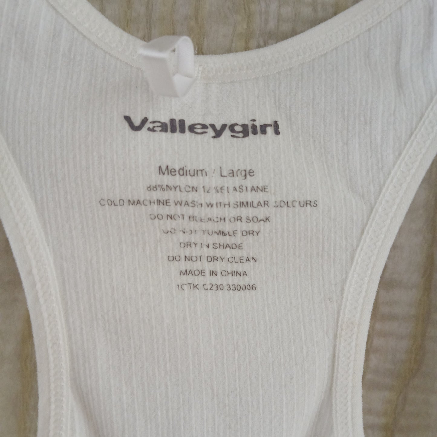 (M/L) Valleygirl | Singlet