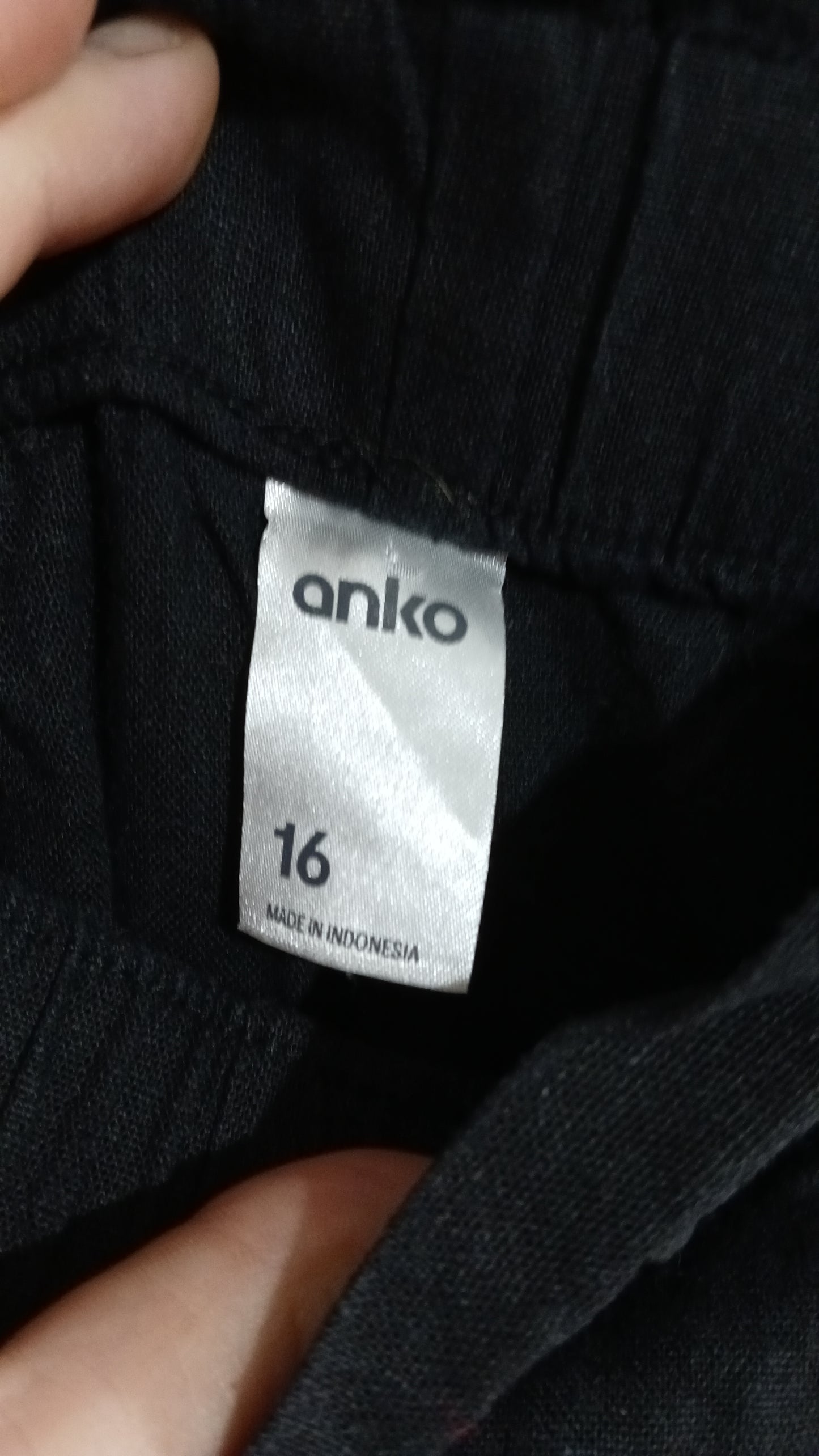 (16) Anko | Black Pants