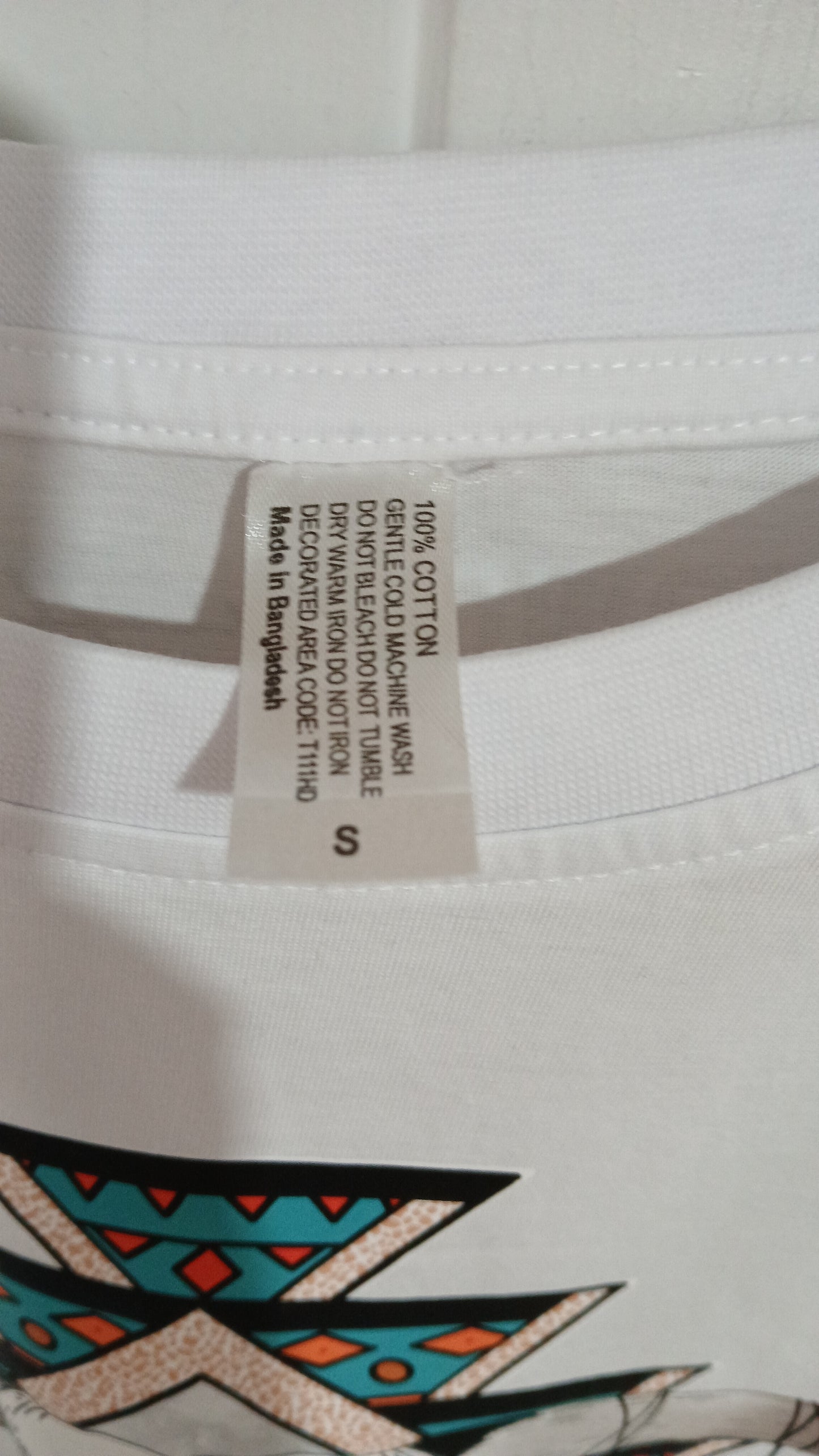 (S) BNWT | Howdy Hetty | White Graphic Tee