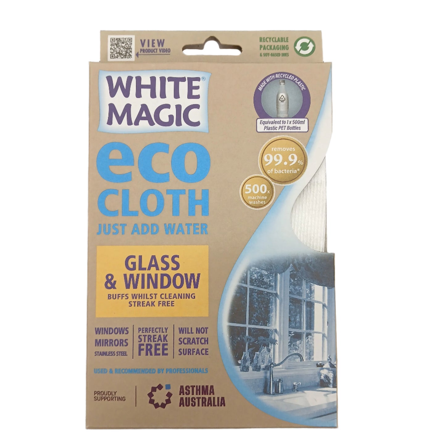 White Magic | ECO CLOTH | Glass & Window
