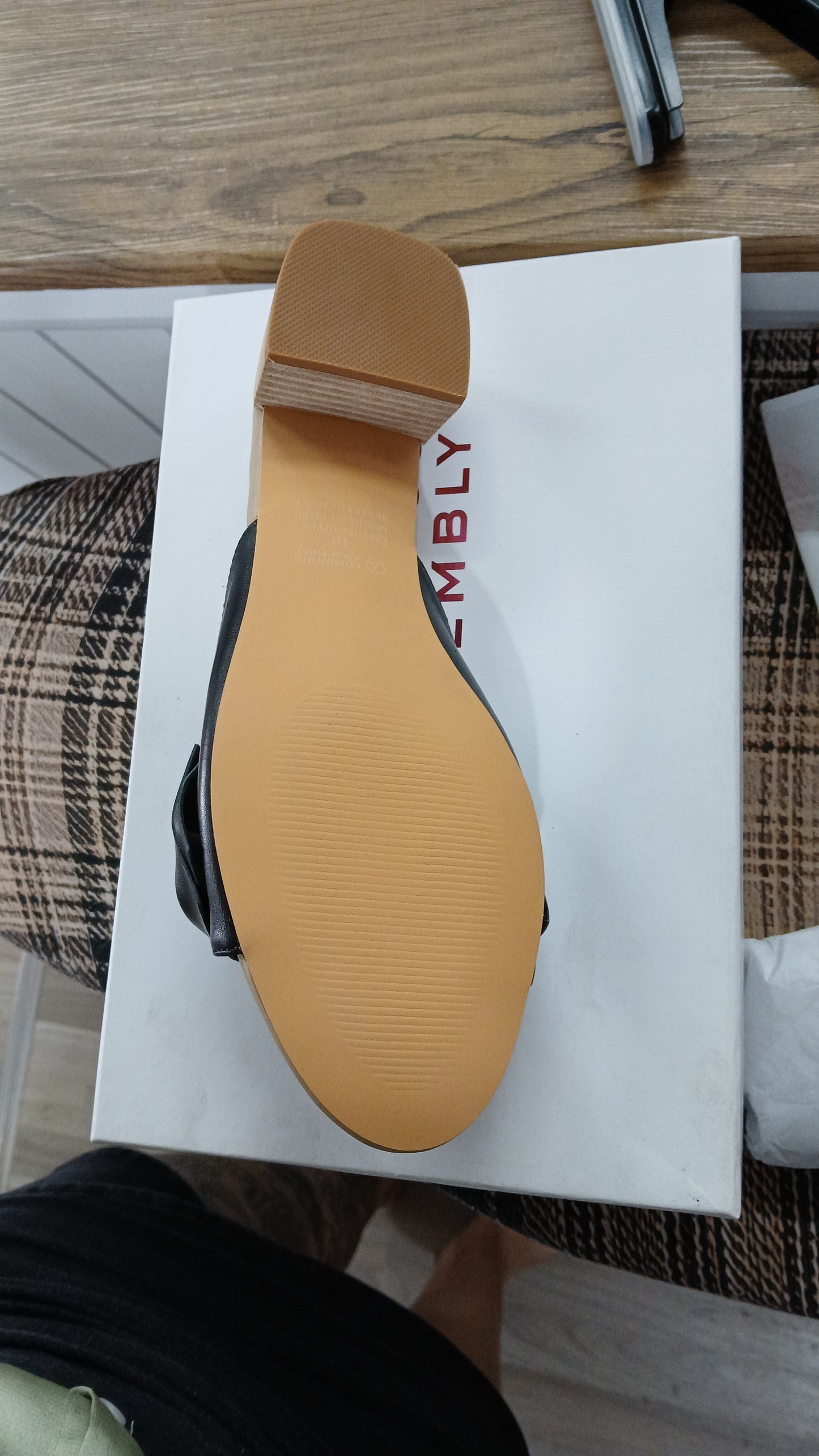 (10) Luminous Assembly | Block Heels | BNWT
