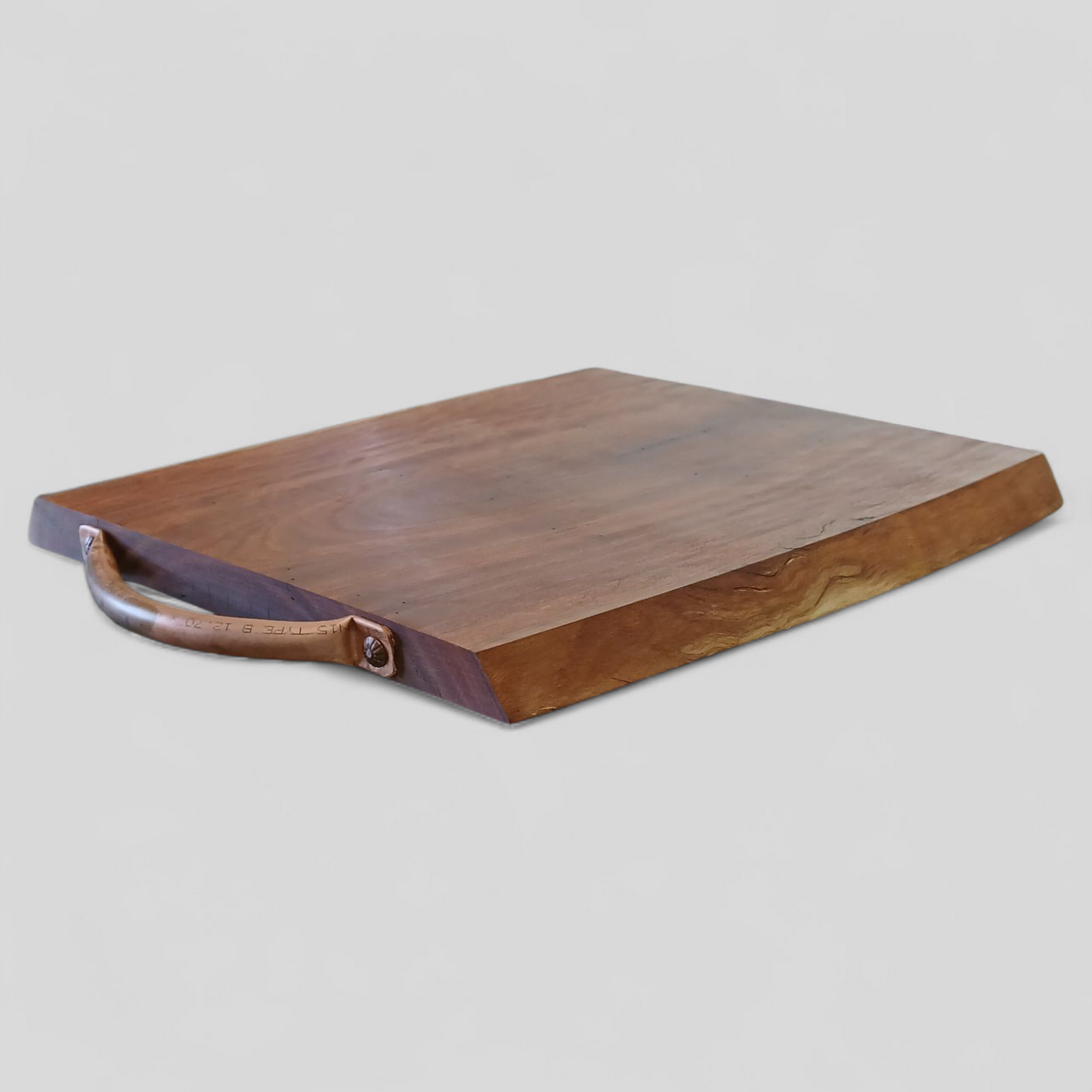 Ironbark Cutting Board with Copper Handle