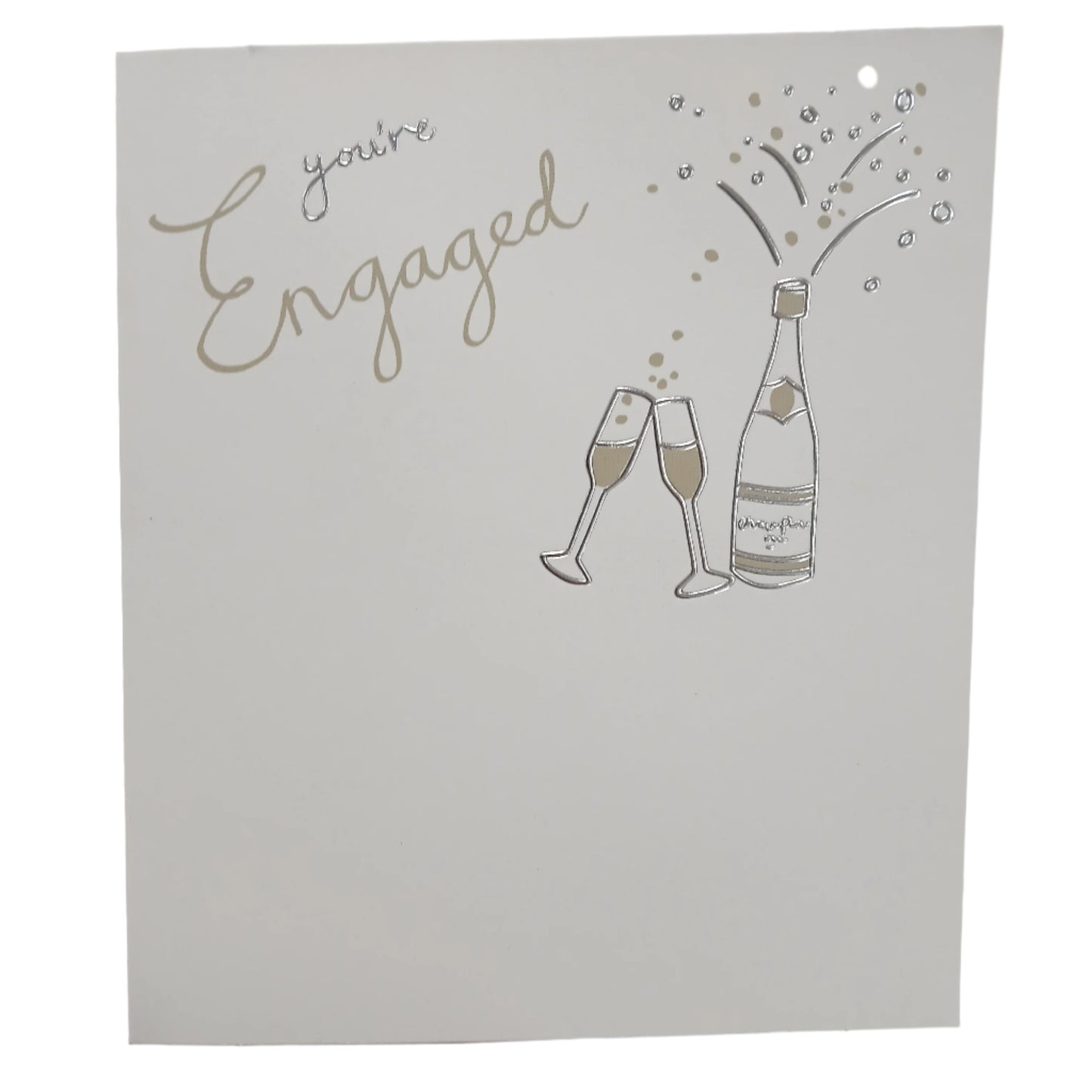 Engagement Card | Champagne