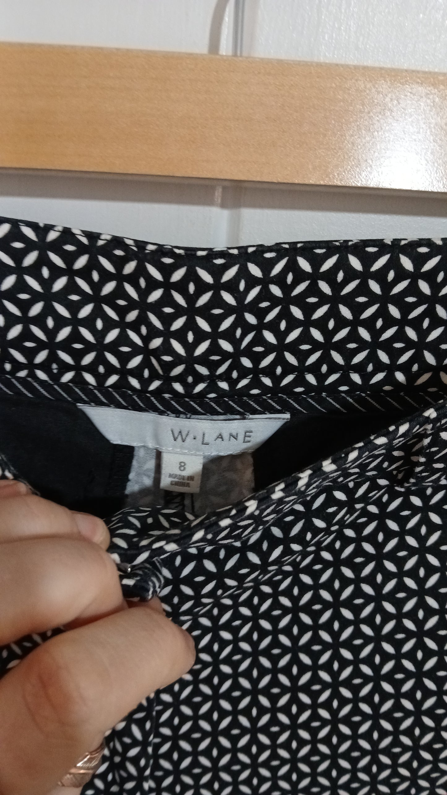 (8) W Lane | BW Patterned Shorts