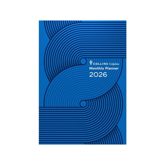 PLANNER DIARY 2026 COLLINS A4 51.C57 MTV GEO BLUE