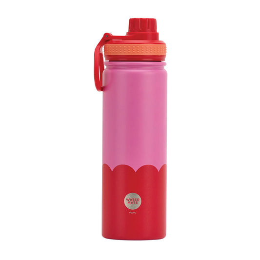Watermate Drink Bottle 600ml PINK RED