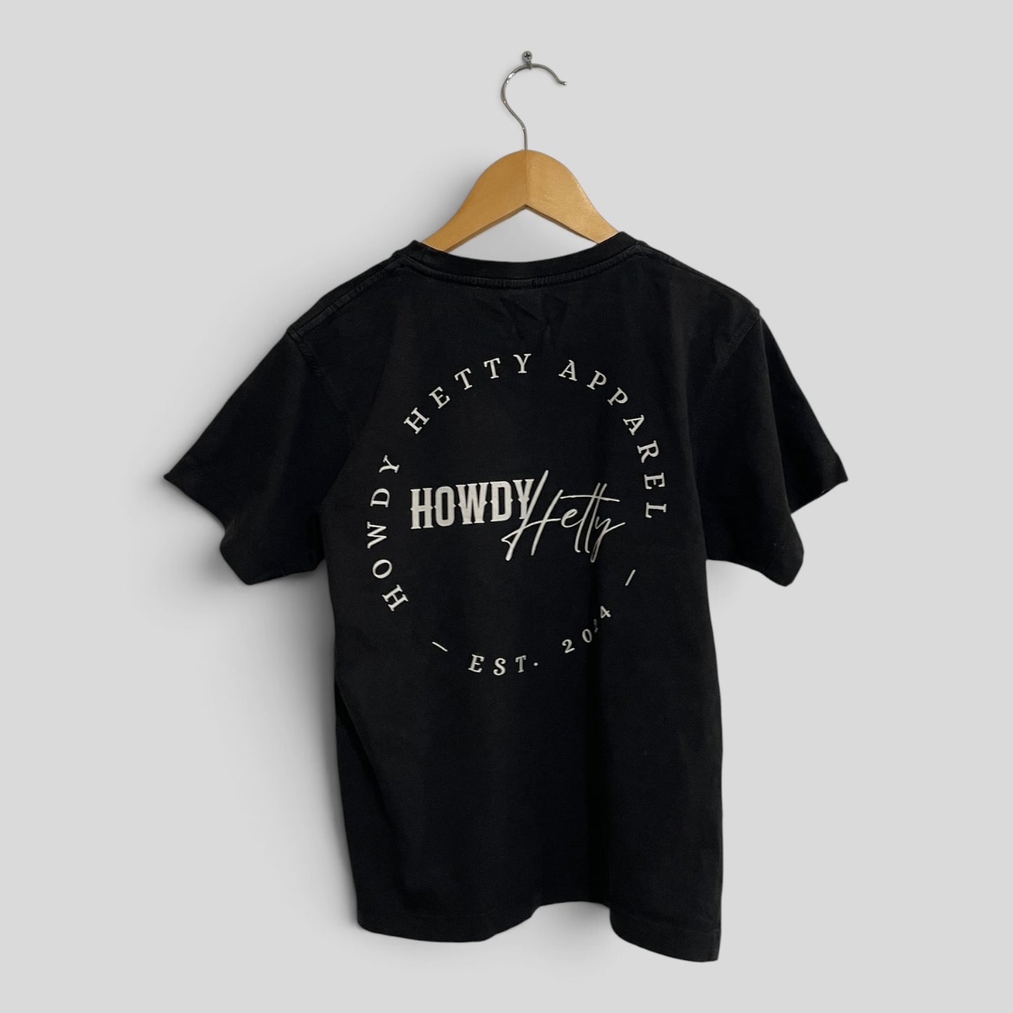 (S) Ramo | Howdy Hetty Black Tee