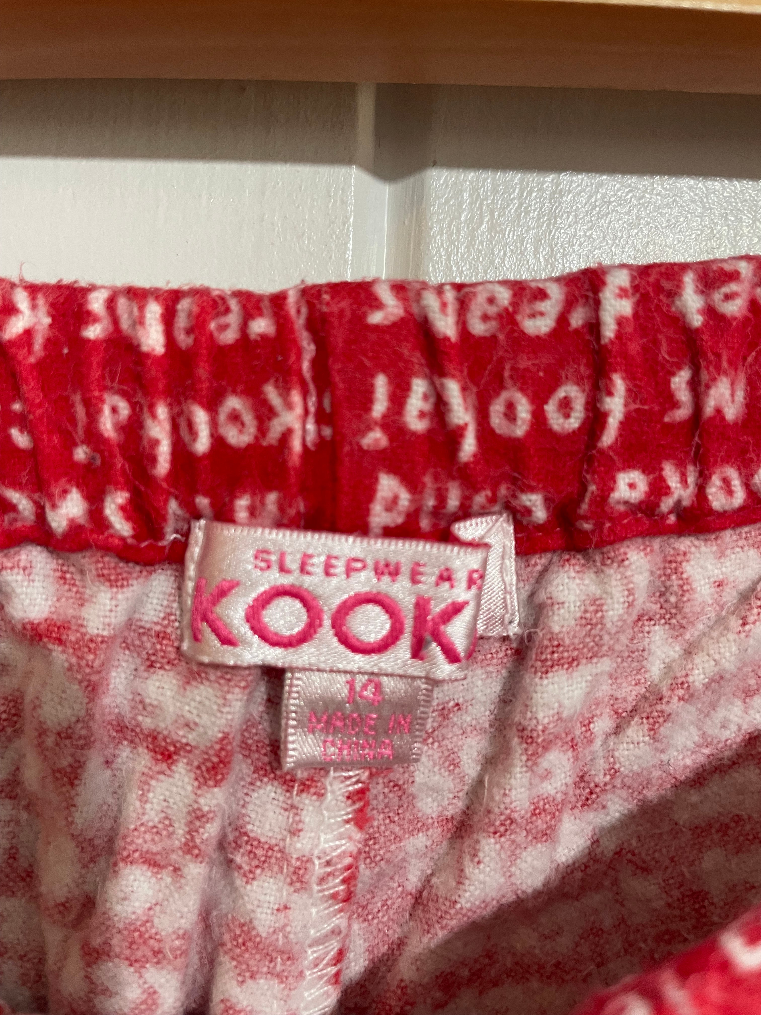Image of (14) Kookai Sleepwear | Red PJS