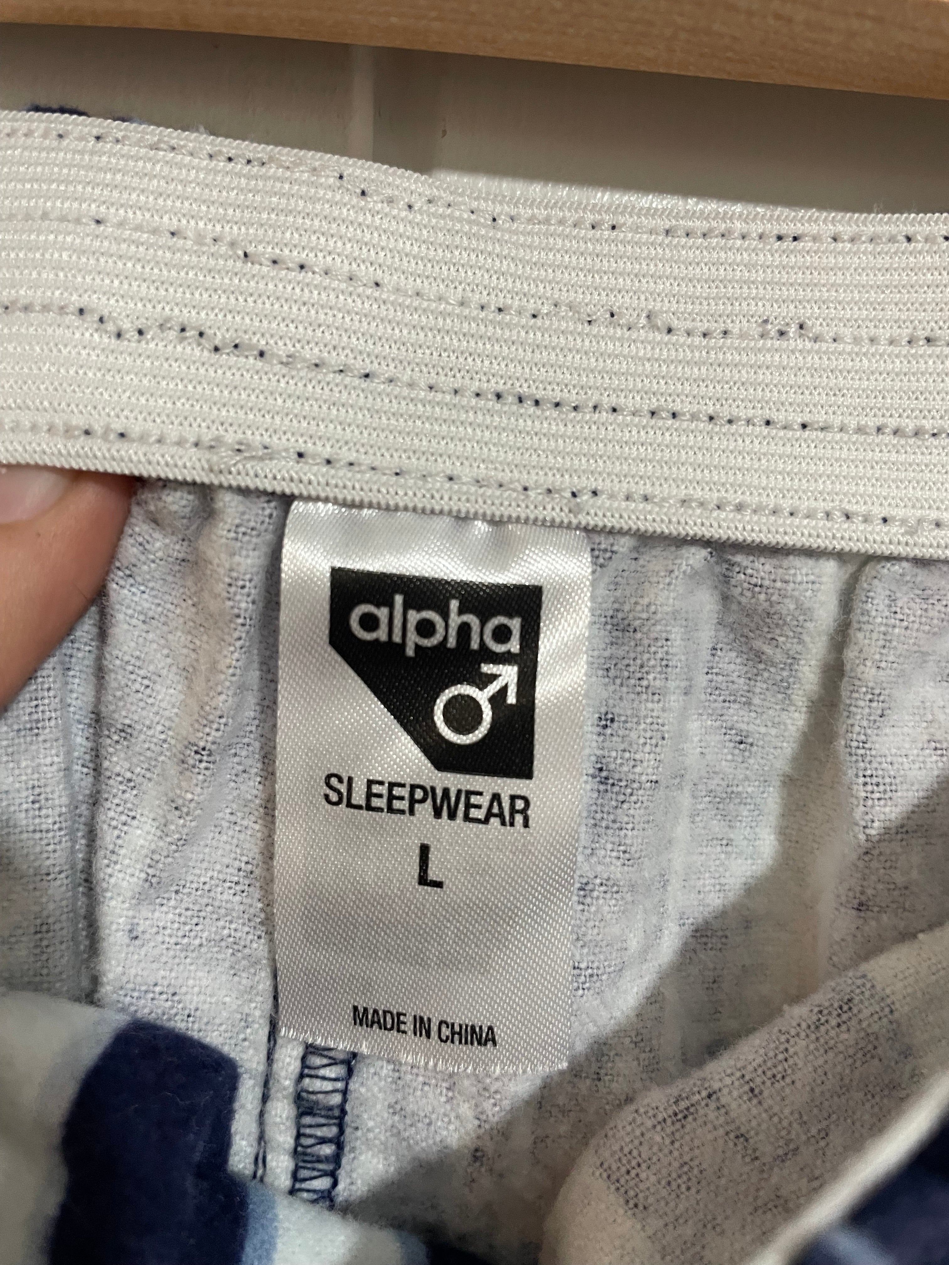 Image of (L) Alpha | Flannellete PJ Set