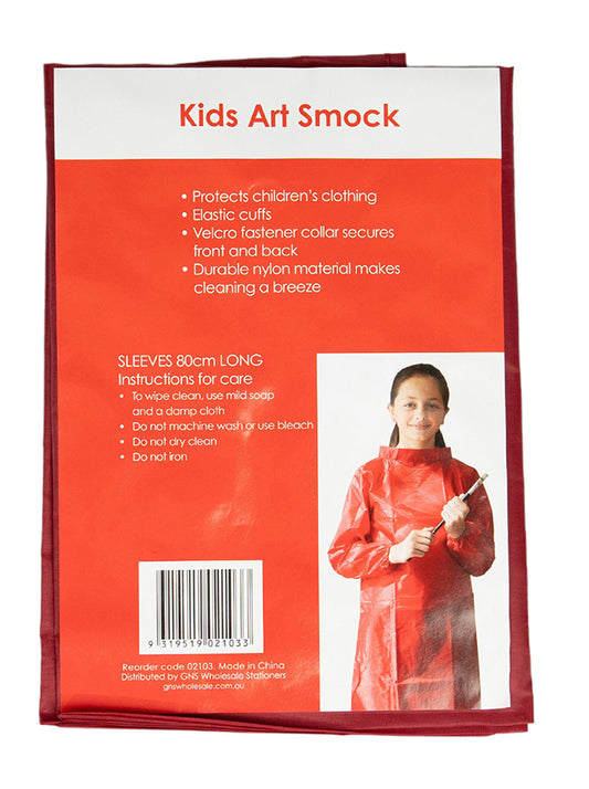 ART SMOCK KIDS SOVEREIGN 80CM LONG SLEEVE