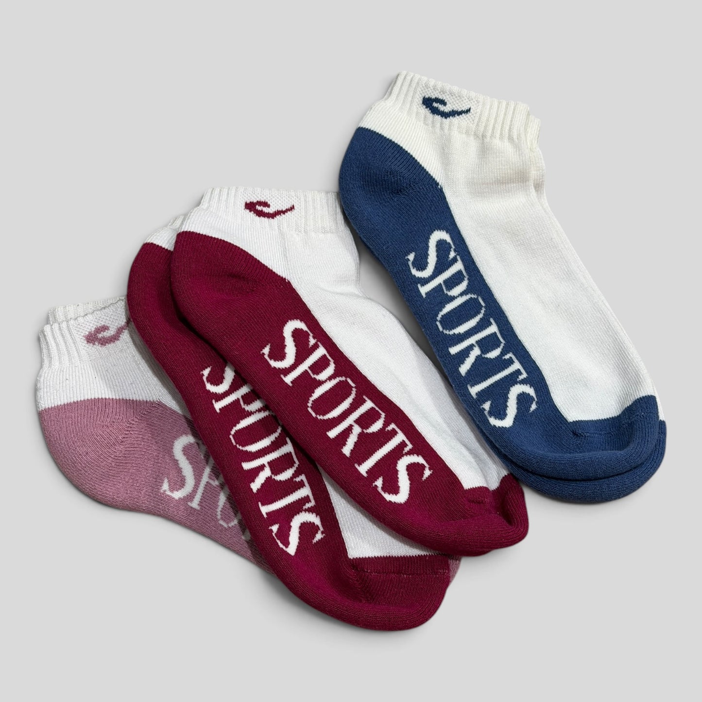 (5-7) Sports Socks 3 pack
