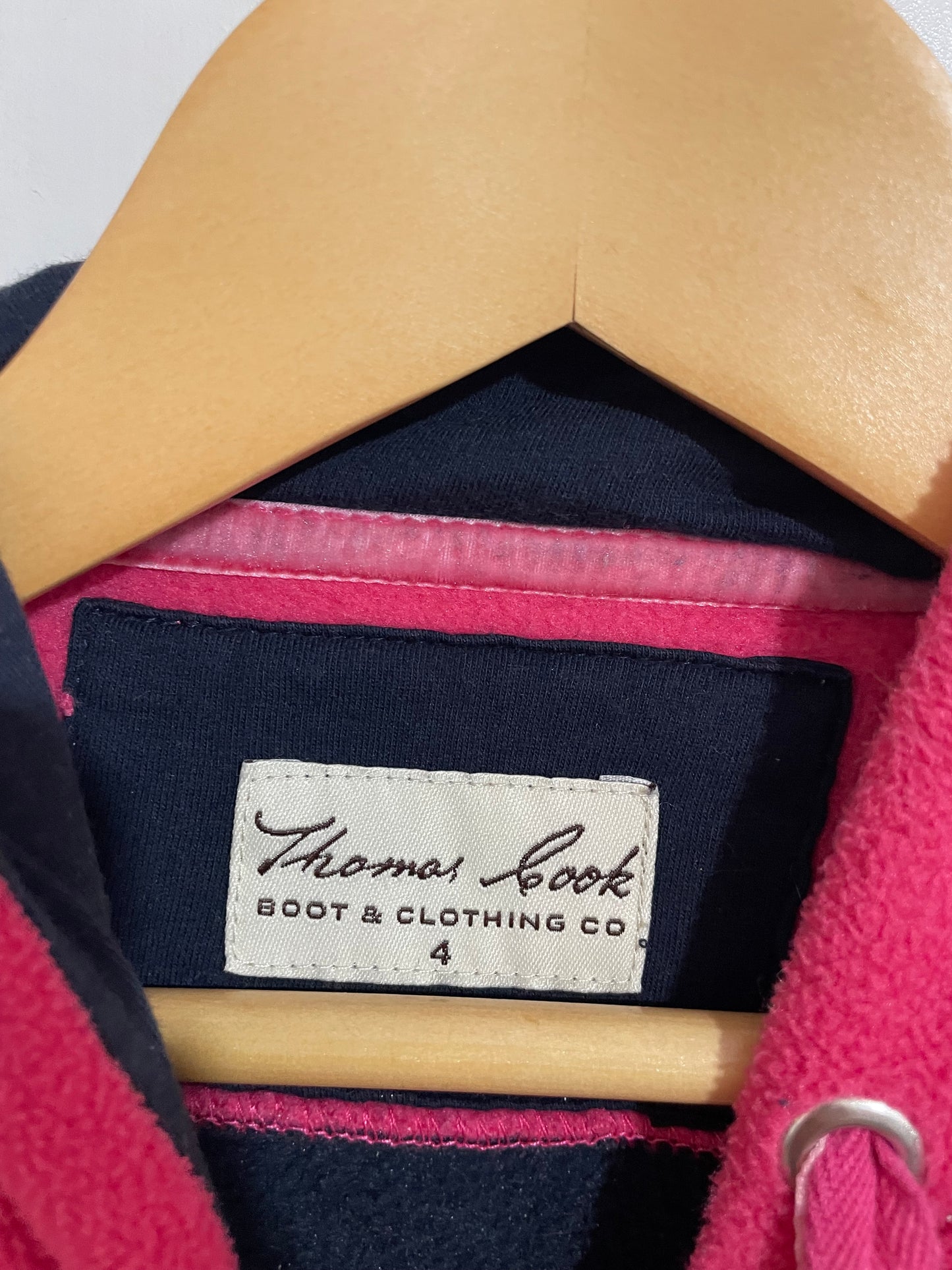 (4JNR) Thomas Cook | Striped Hoodie