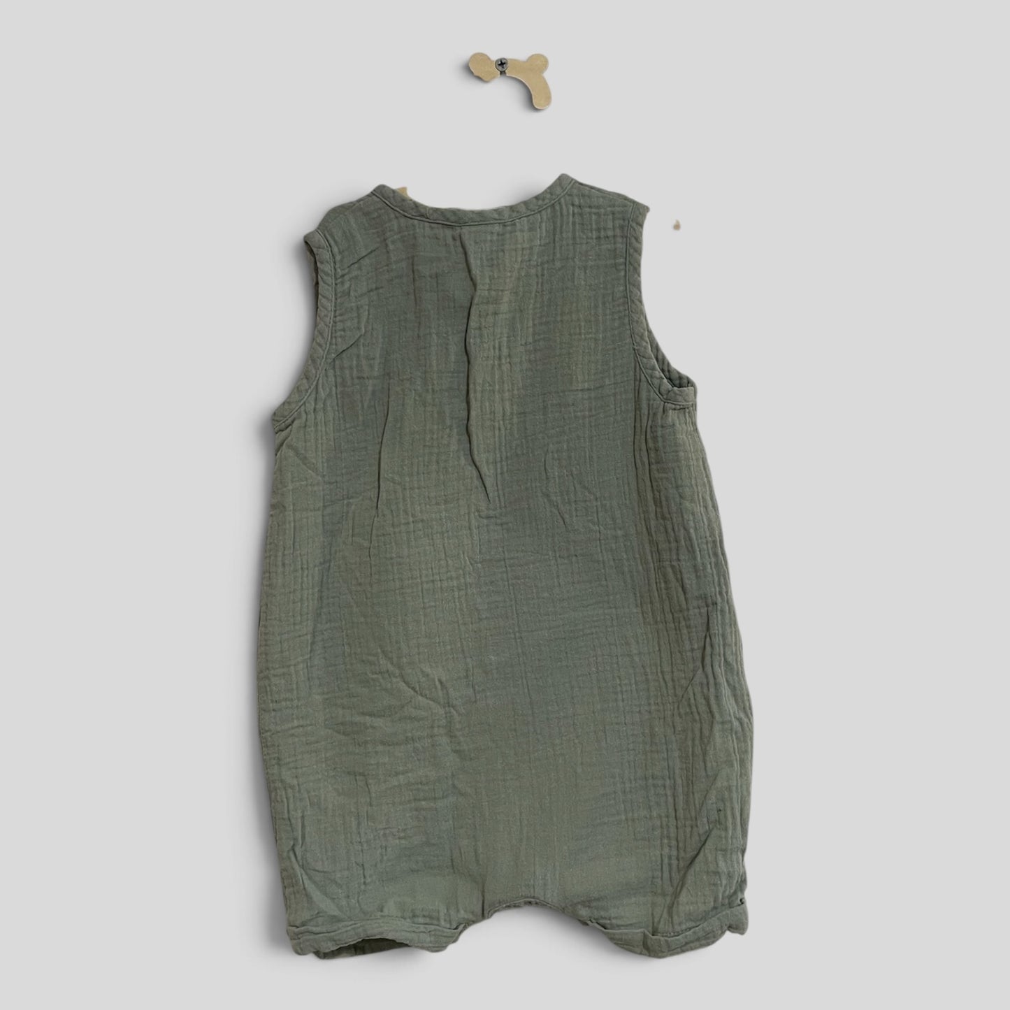 (2JNR) Dymples | Green Romper