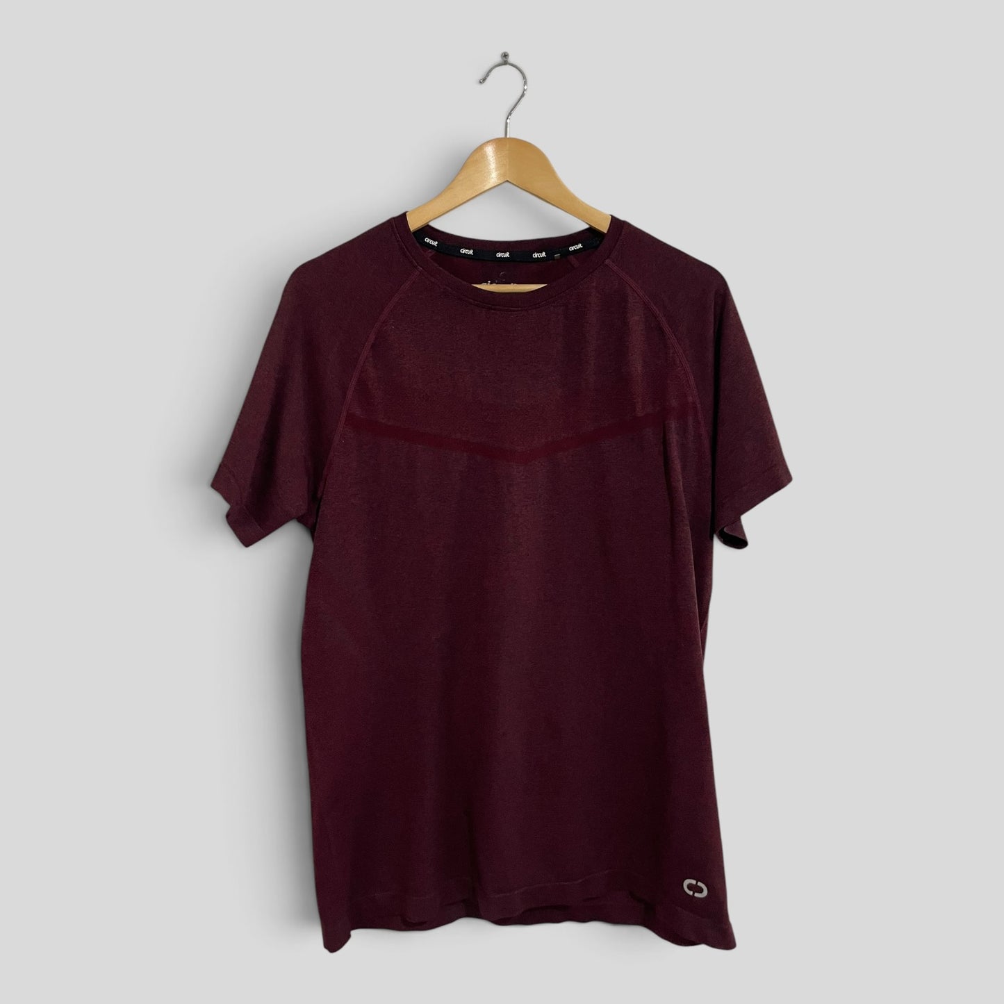 (L) Circuit | Maroon Sports Tee