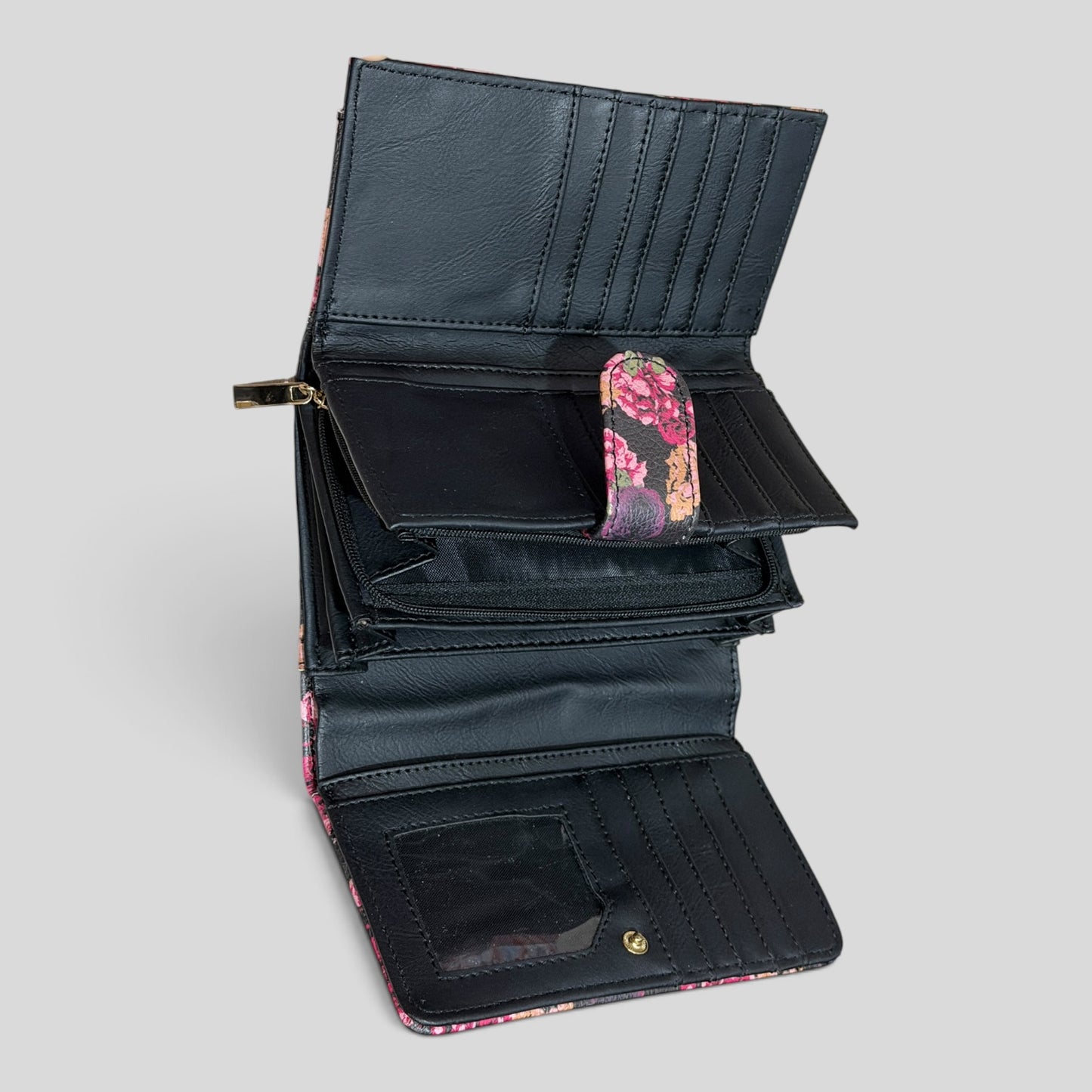 Wallet | Laura Jones | Floral Black
